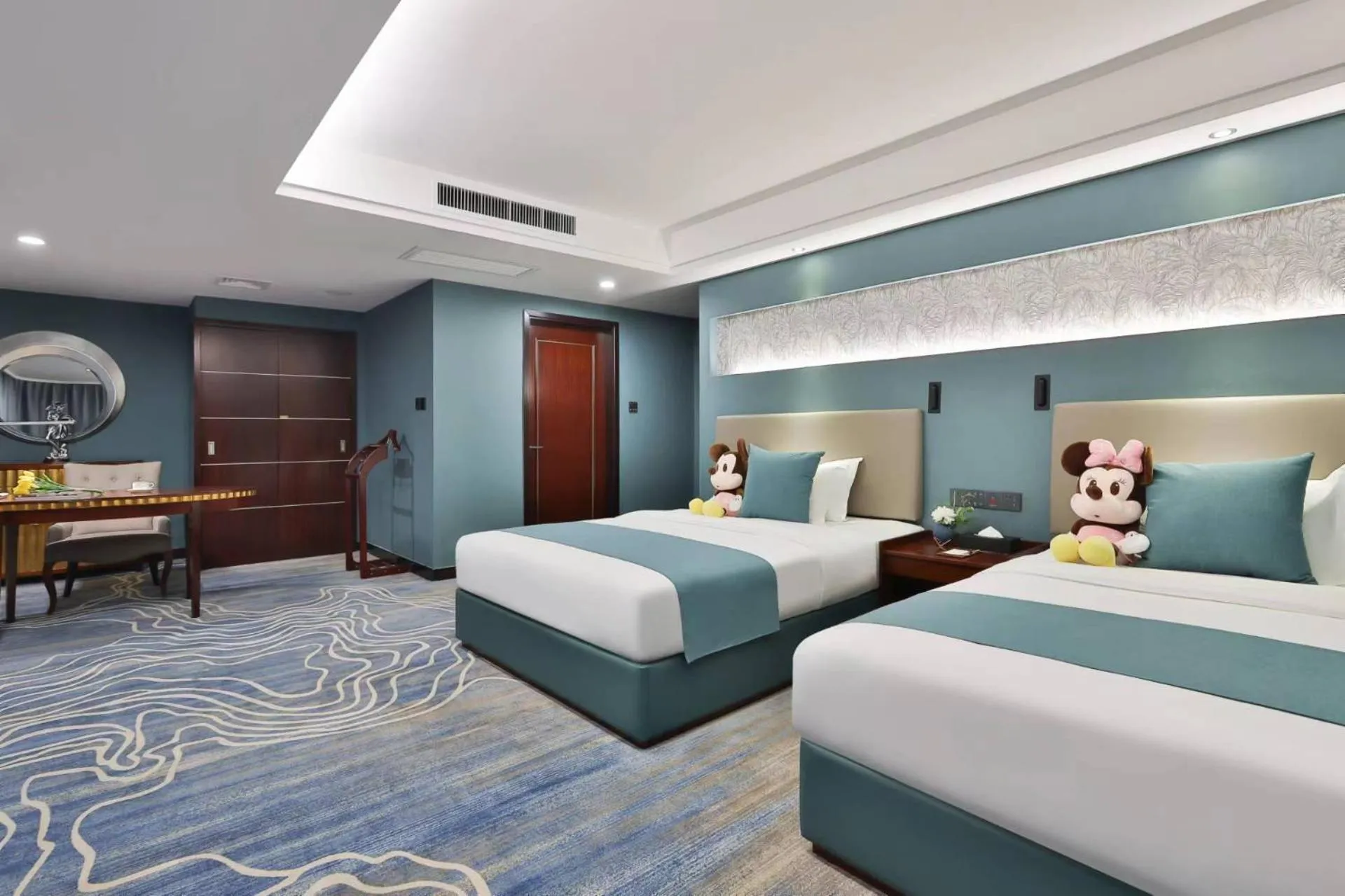 Bed in Shunde Grand View Hotel