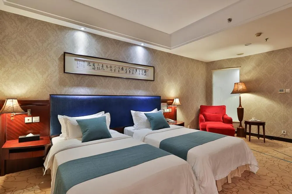 Bed in Shunde Grand View Hotel