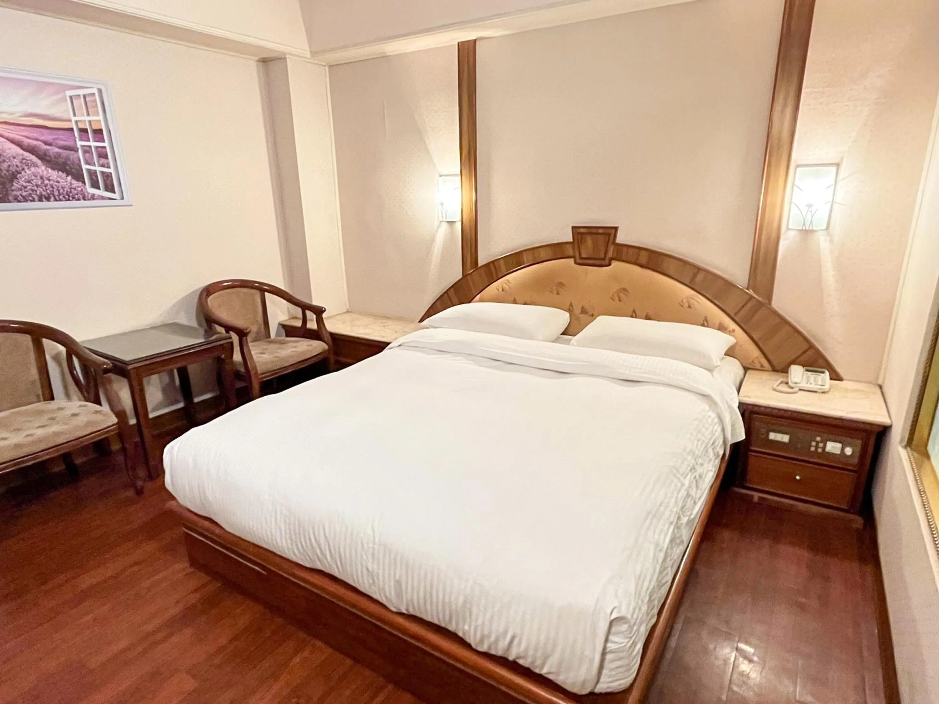 Bed in Spring Art Hotel