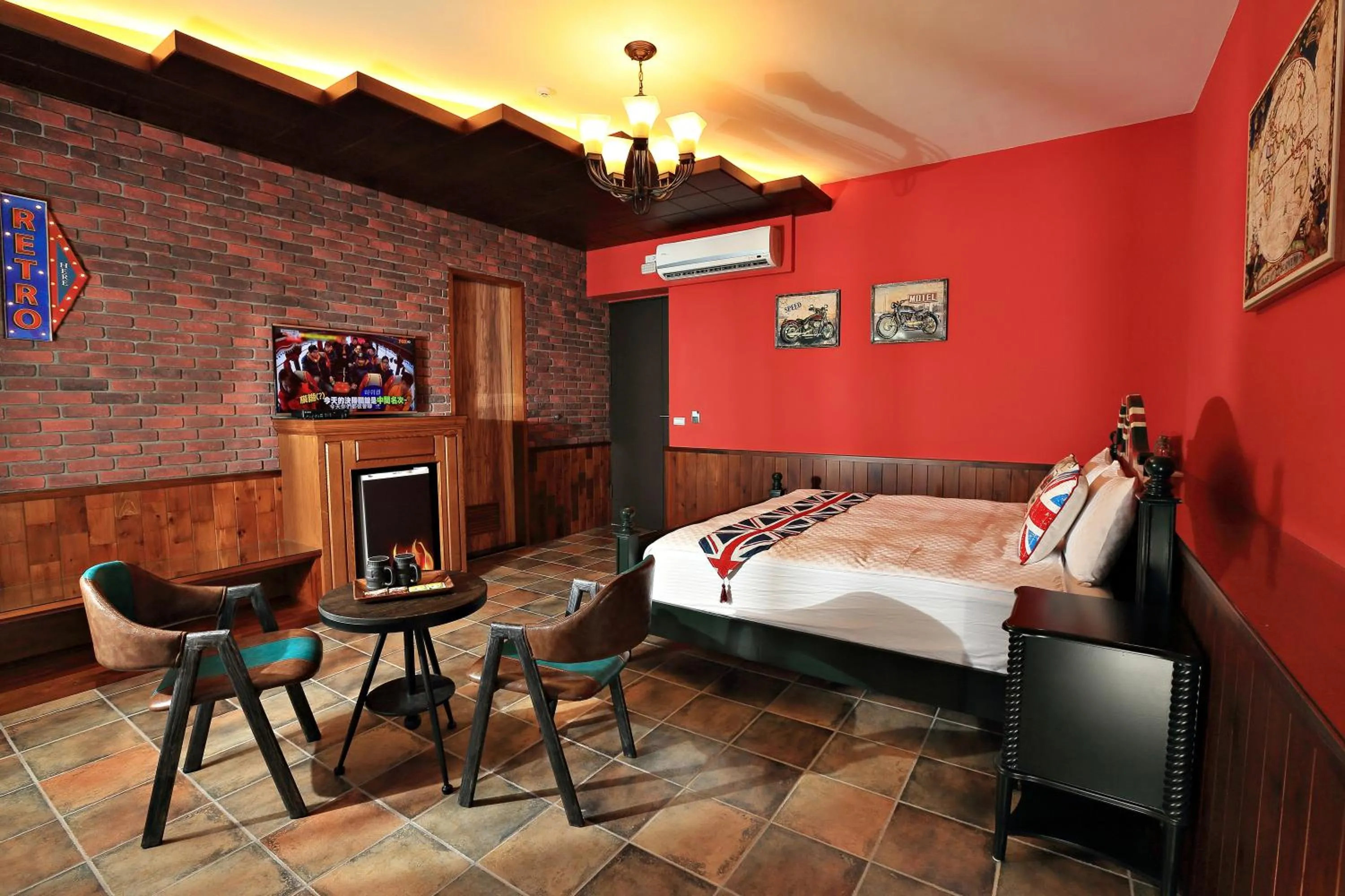 Bedroom, Bed in Green Resort