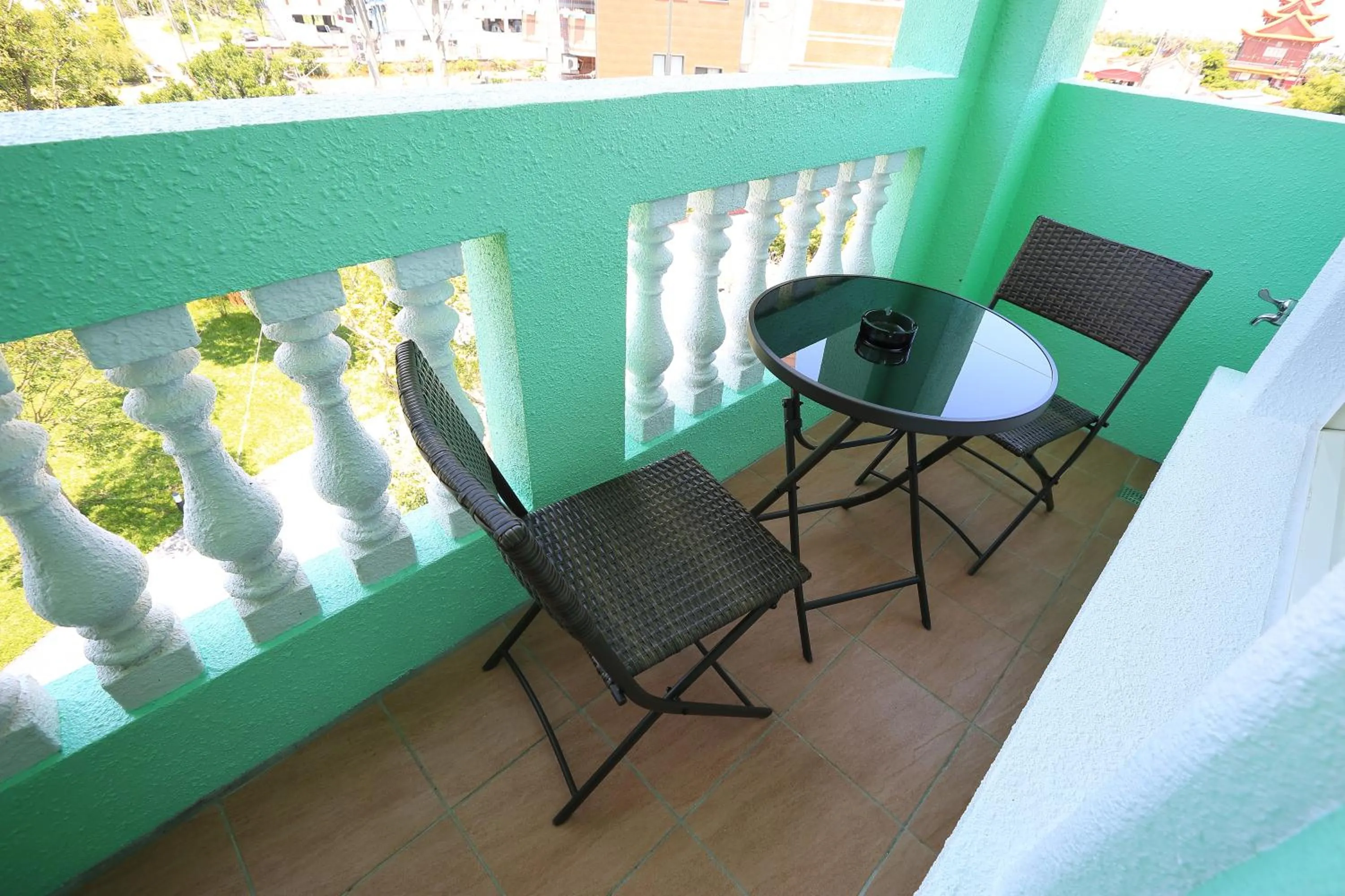 Balcony/Terrace in Green Resort