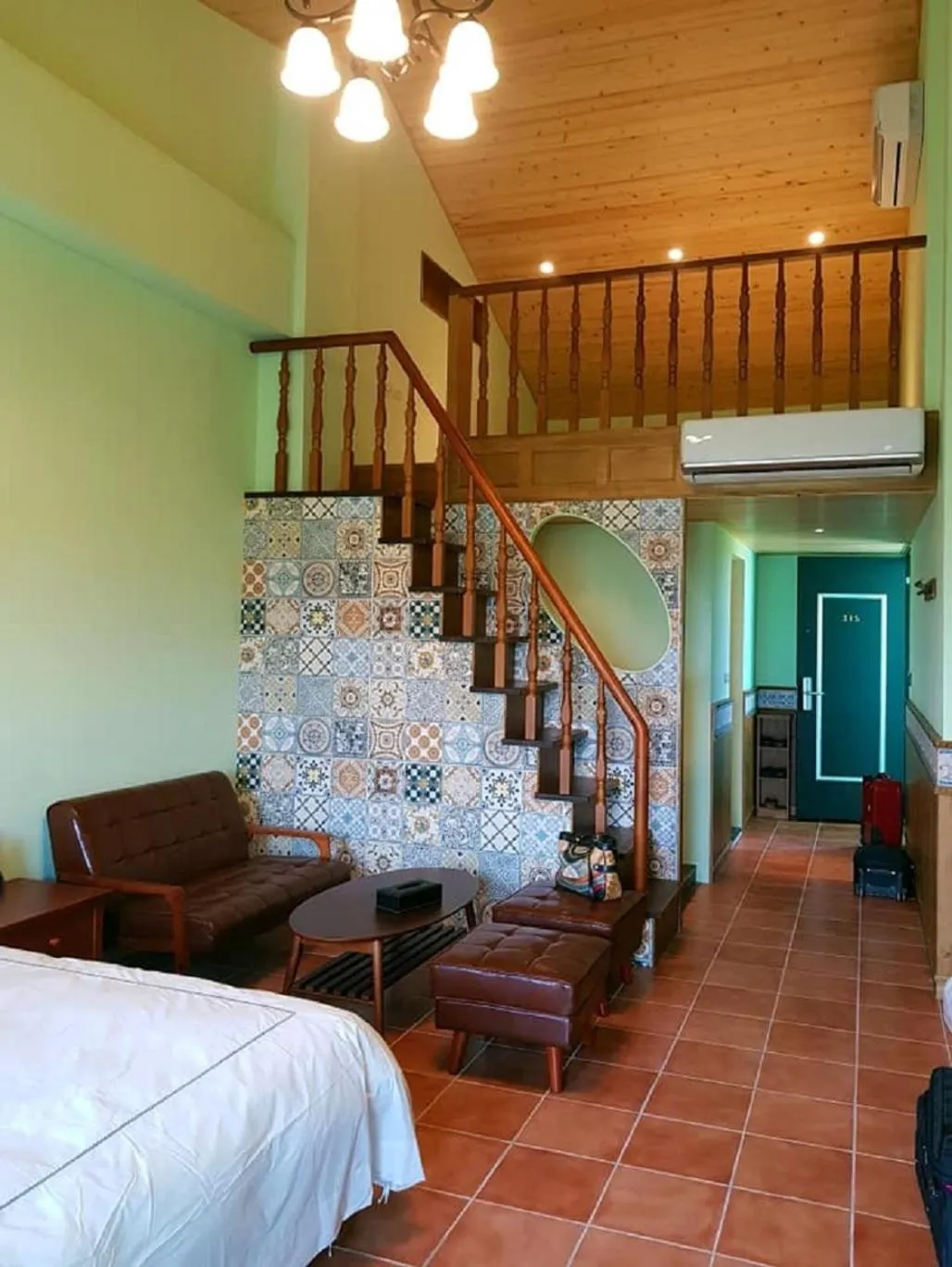 Living room in Green Resort