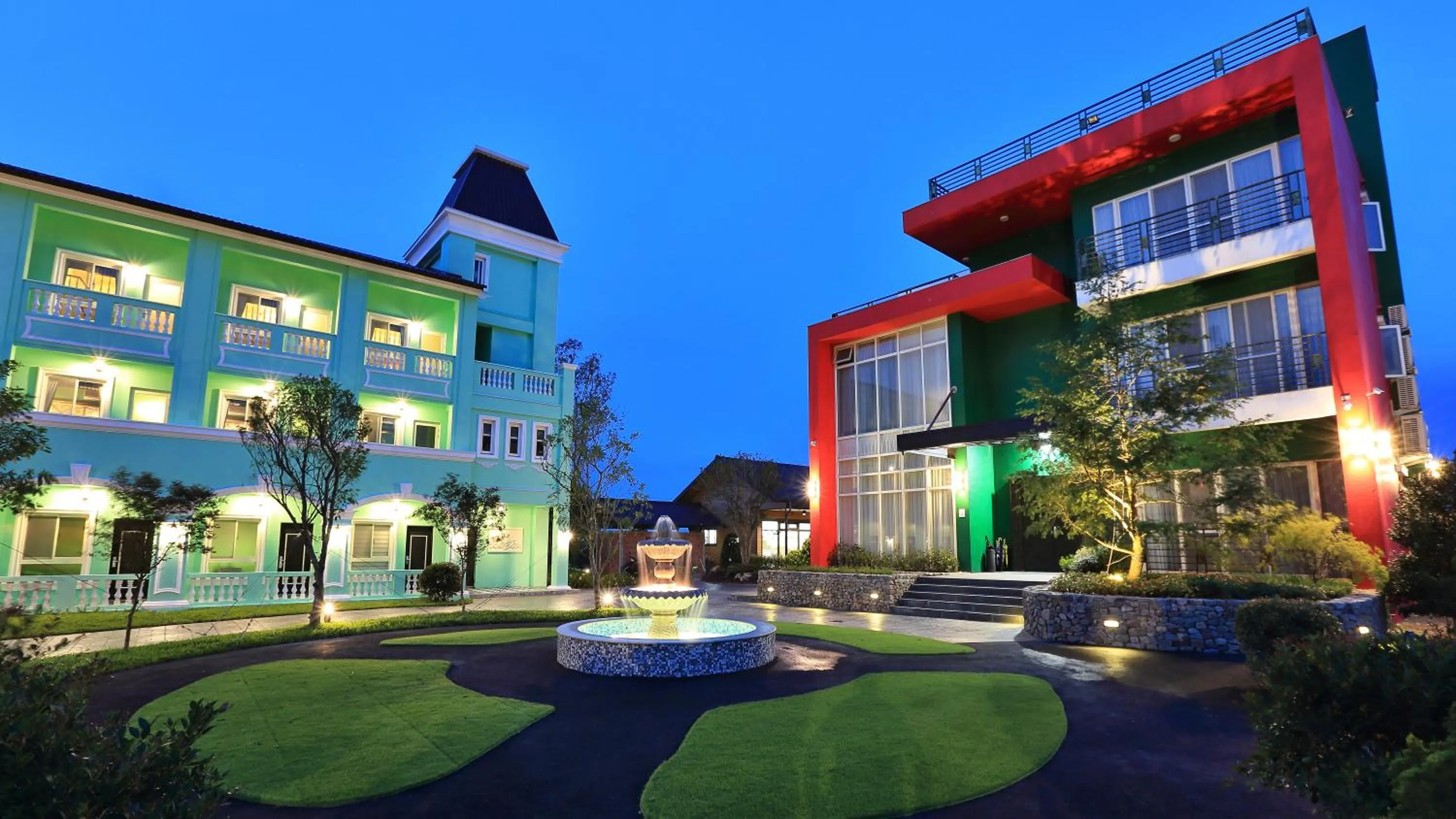 Property building in Green Resort