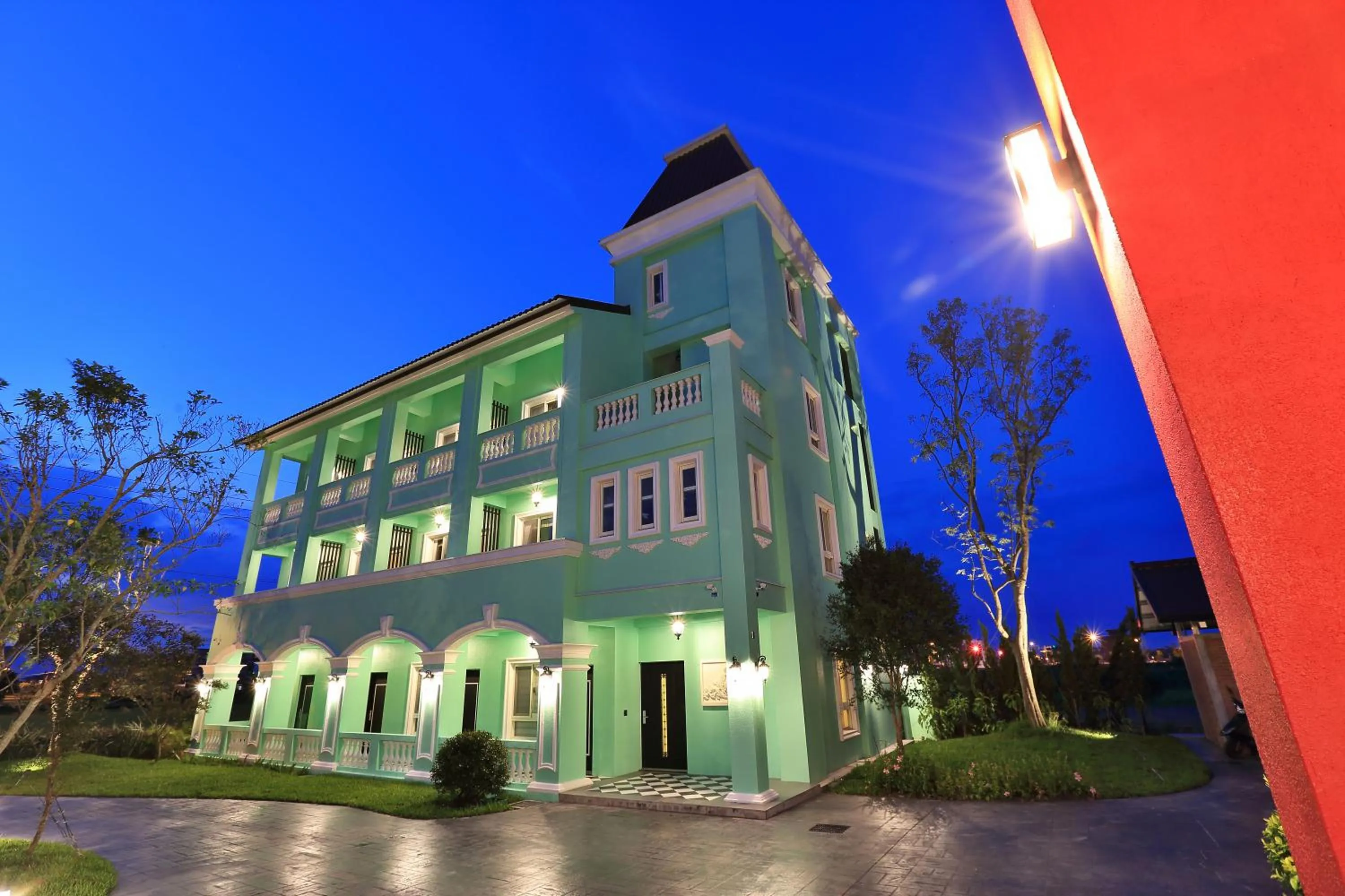 Property building in Green Resort