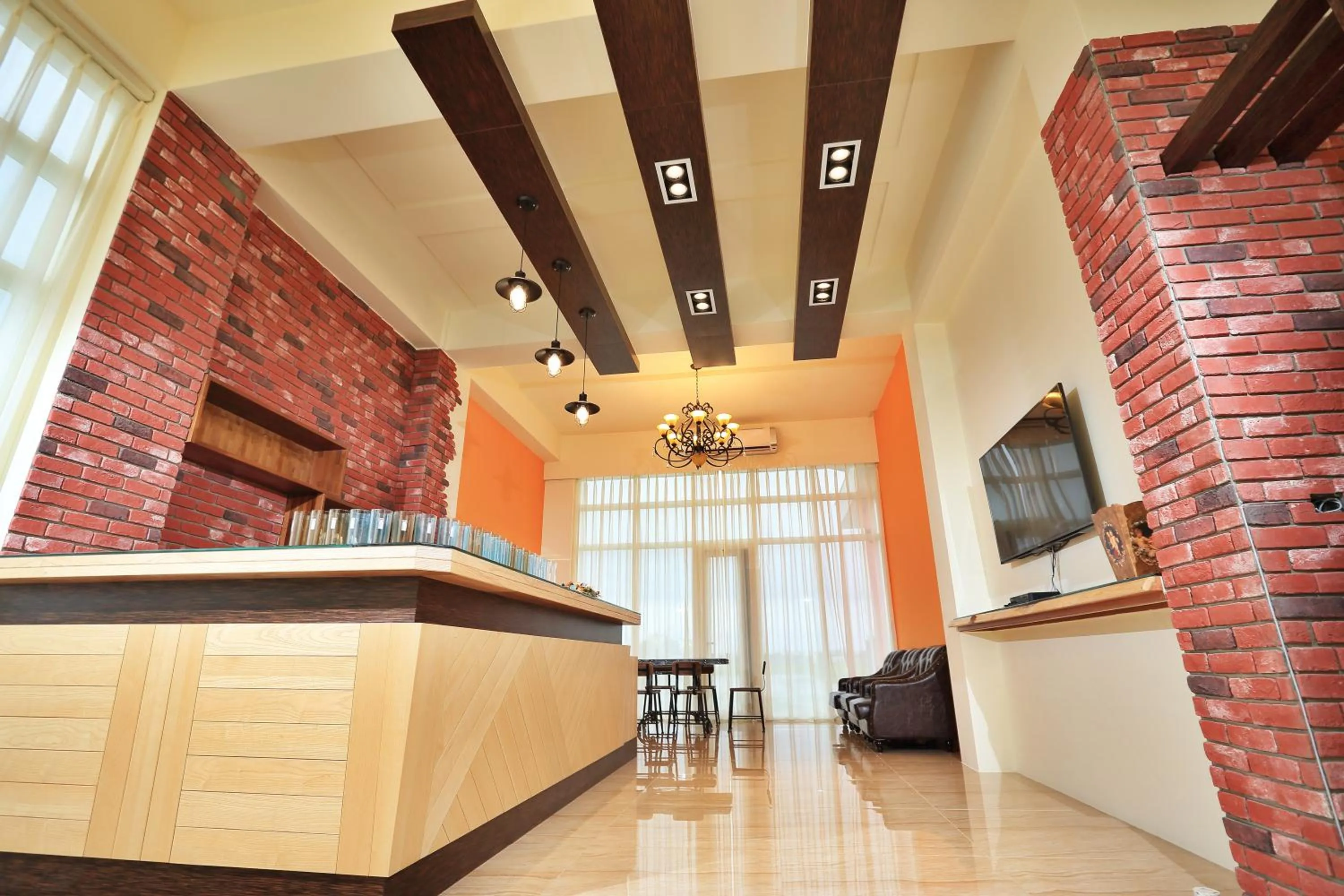 Communal lounge/ TV room in Green Resort