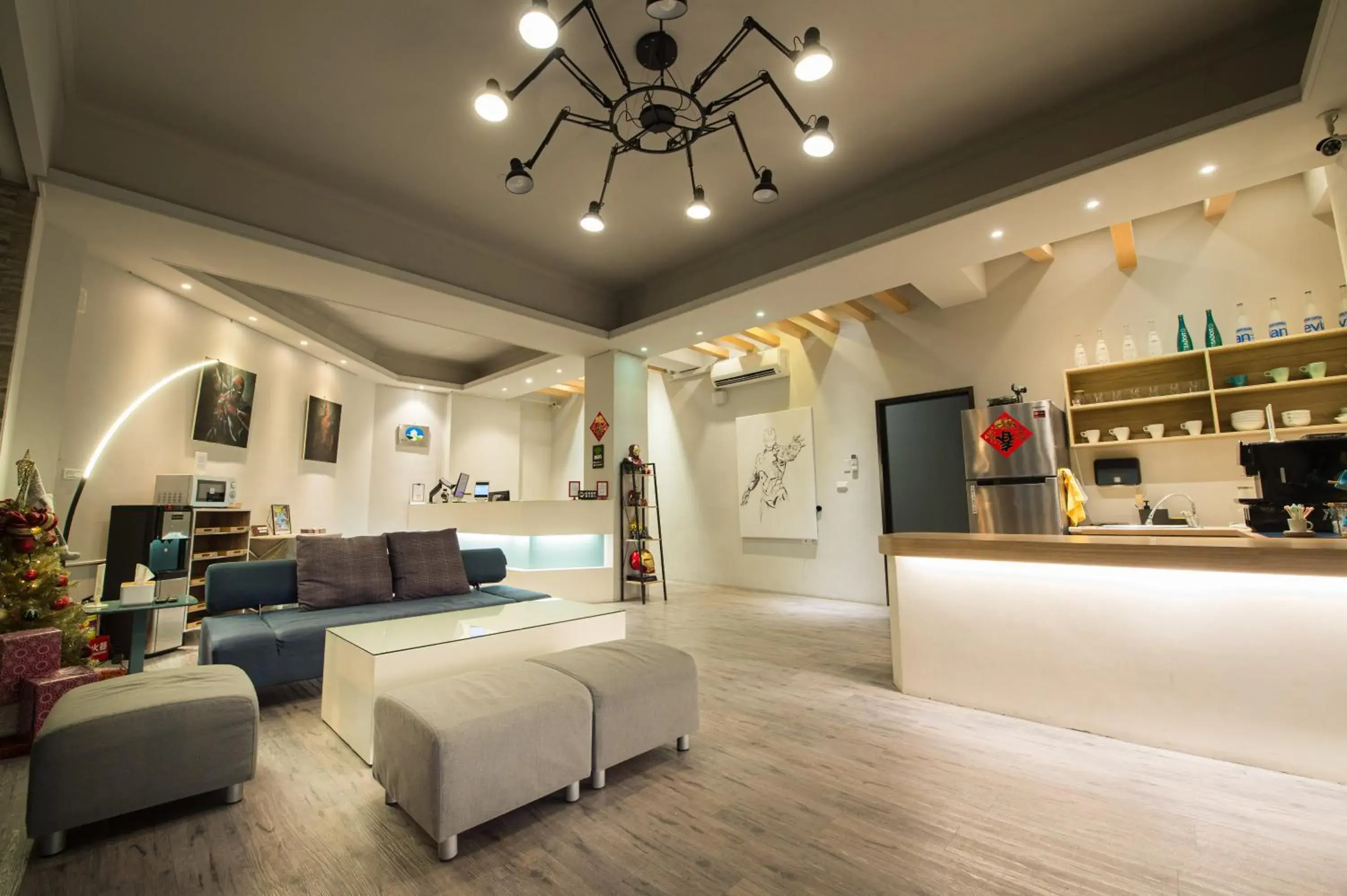 Living room in MUNA Hostel Living room in MUNA Hostel