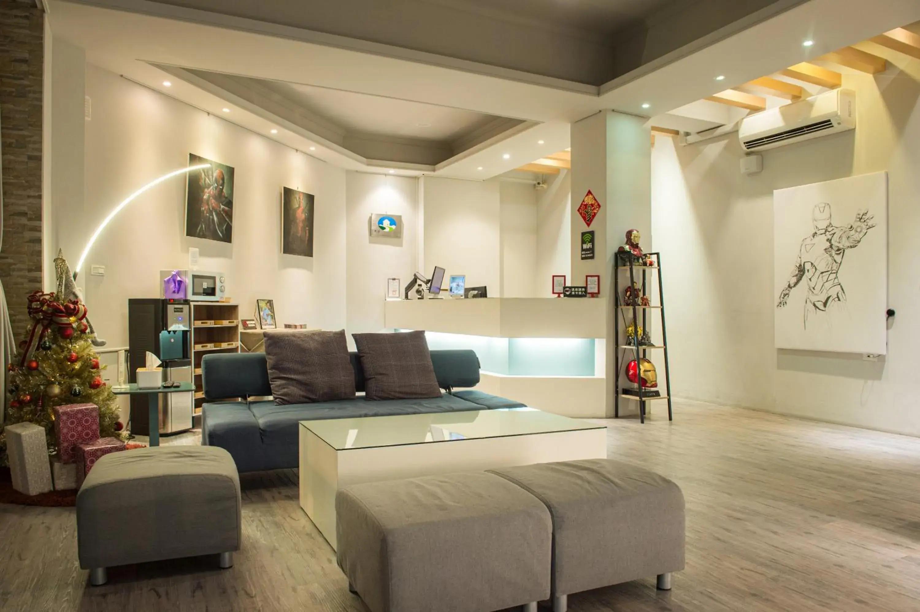 Living room in MUNA Hostel Living room in MUNA Hostel