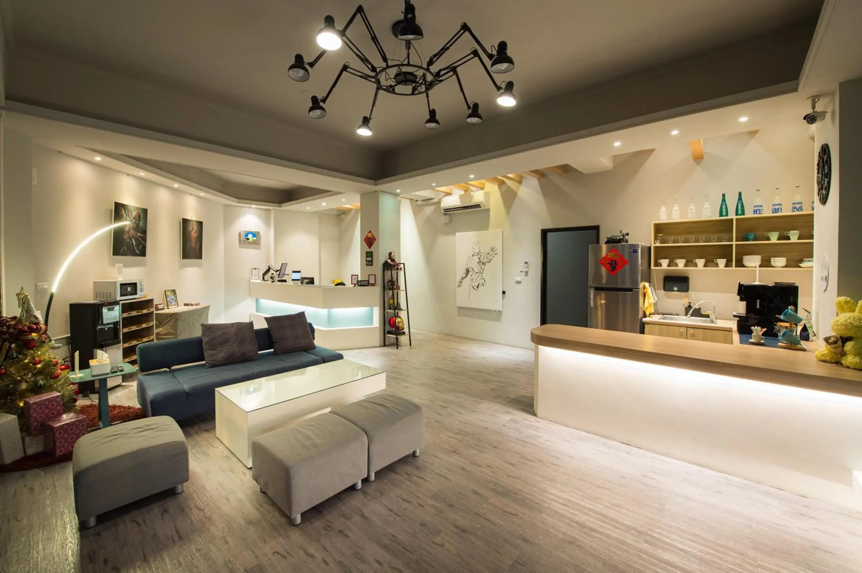 Living room in MUNA Hostel Living room in MUNA Hostel