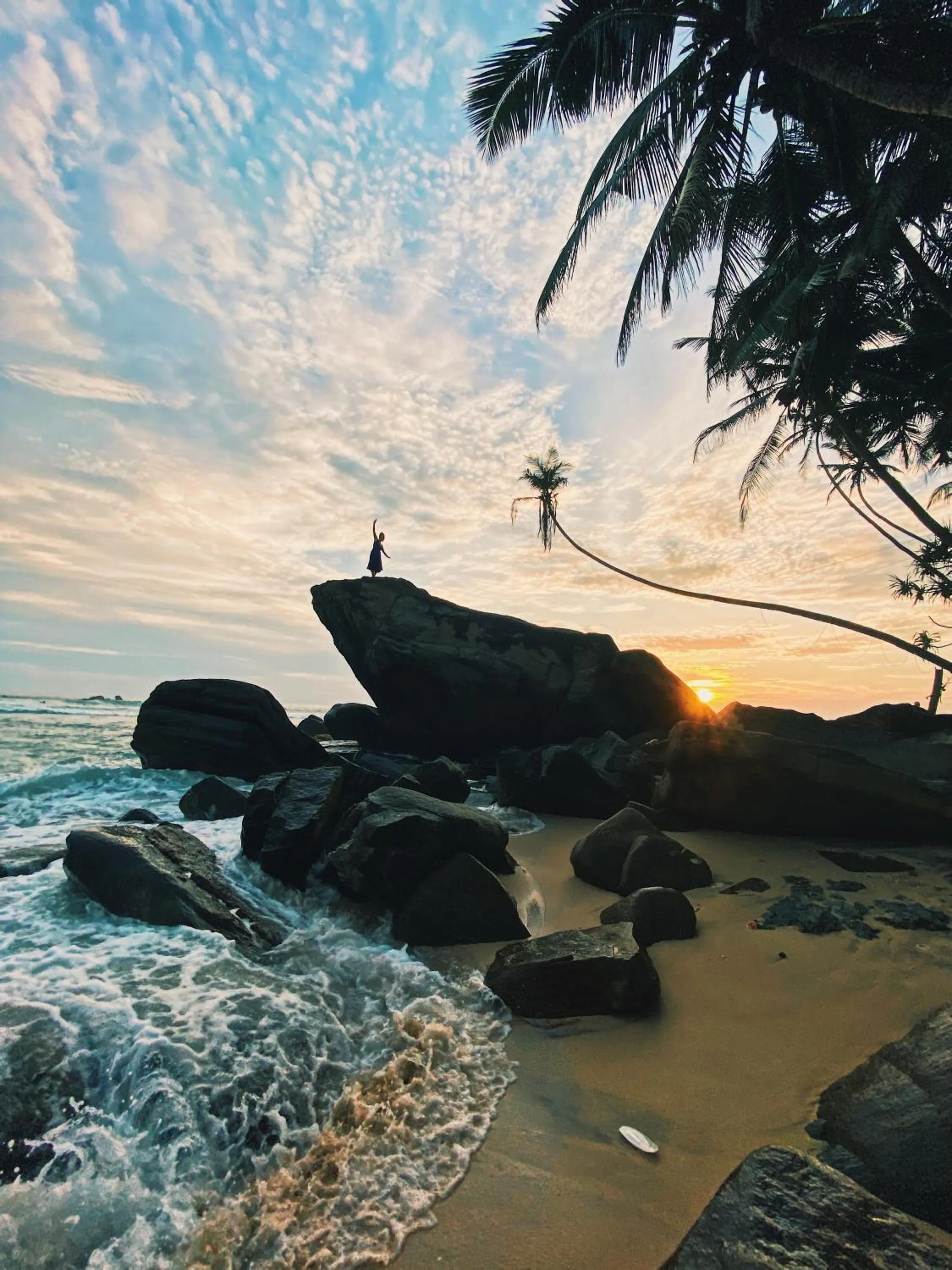 Natural landscape in Sri Gemunu Beach Resort