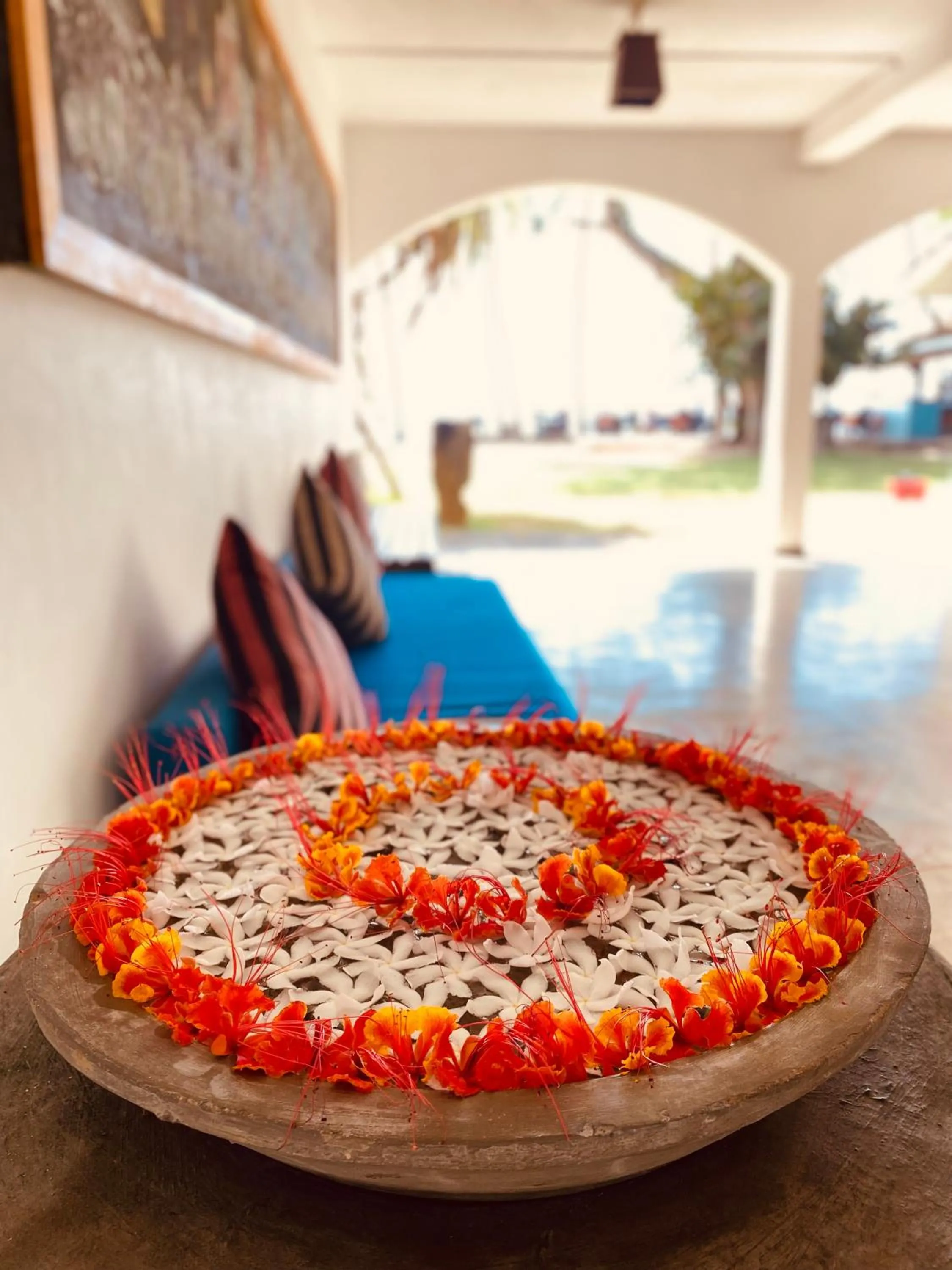 Lobby or reception in Sri Gemunu Beach Resort