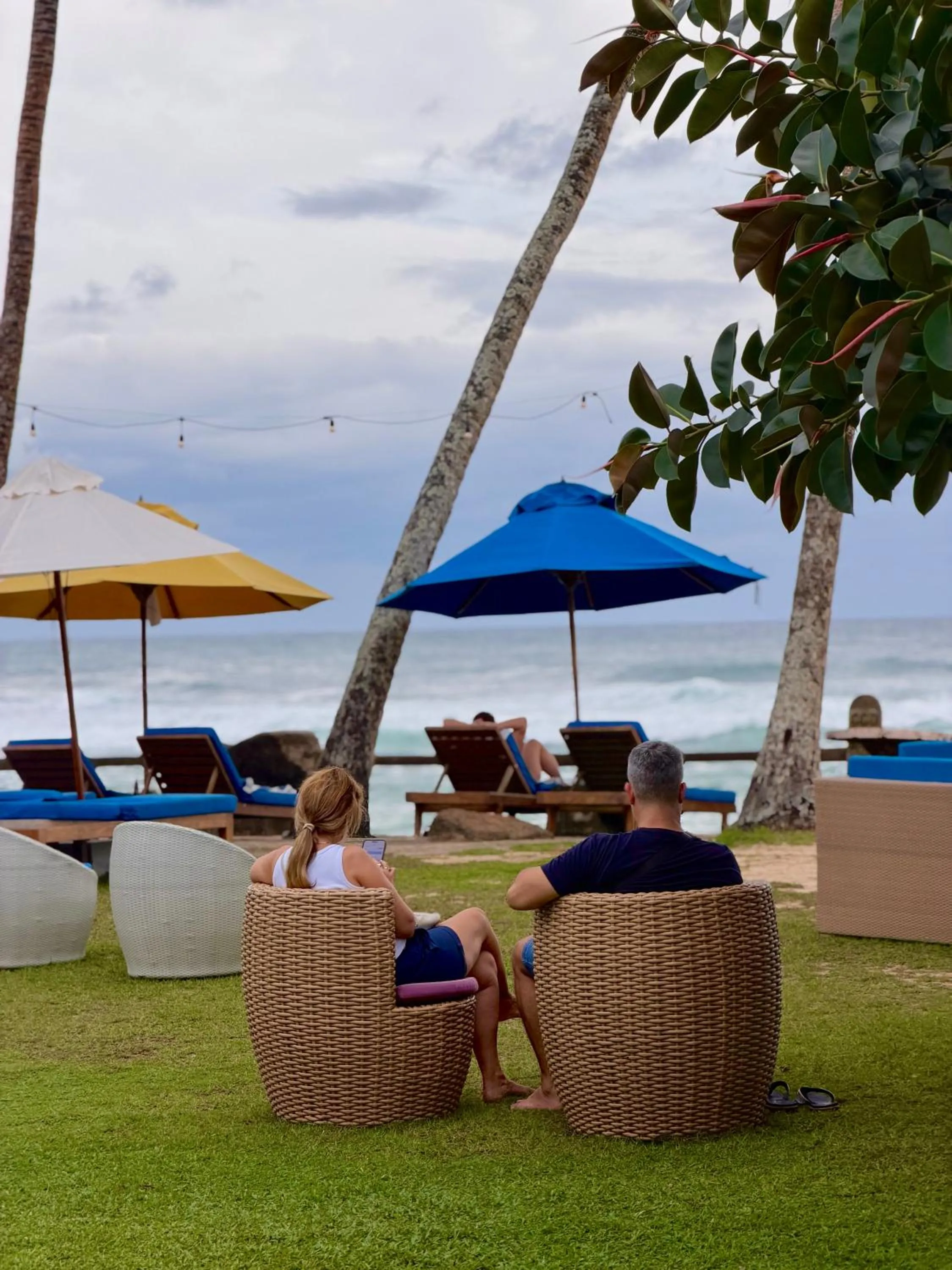Garden in Sri Gemunu Beach Resort