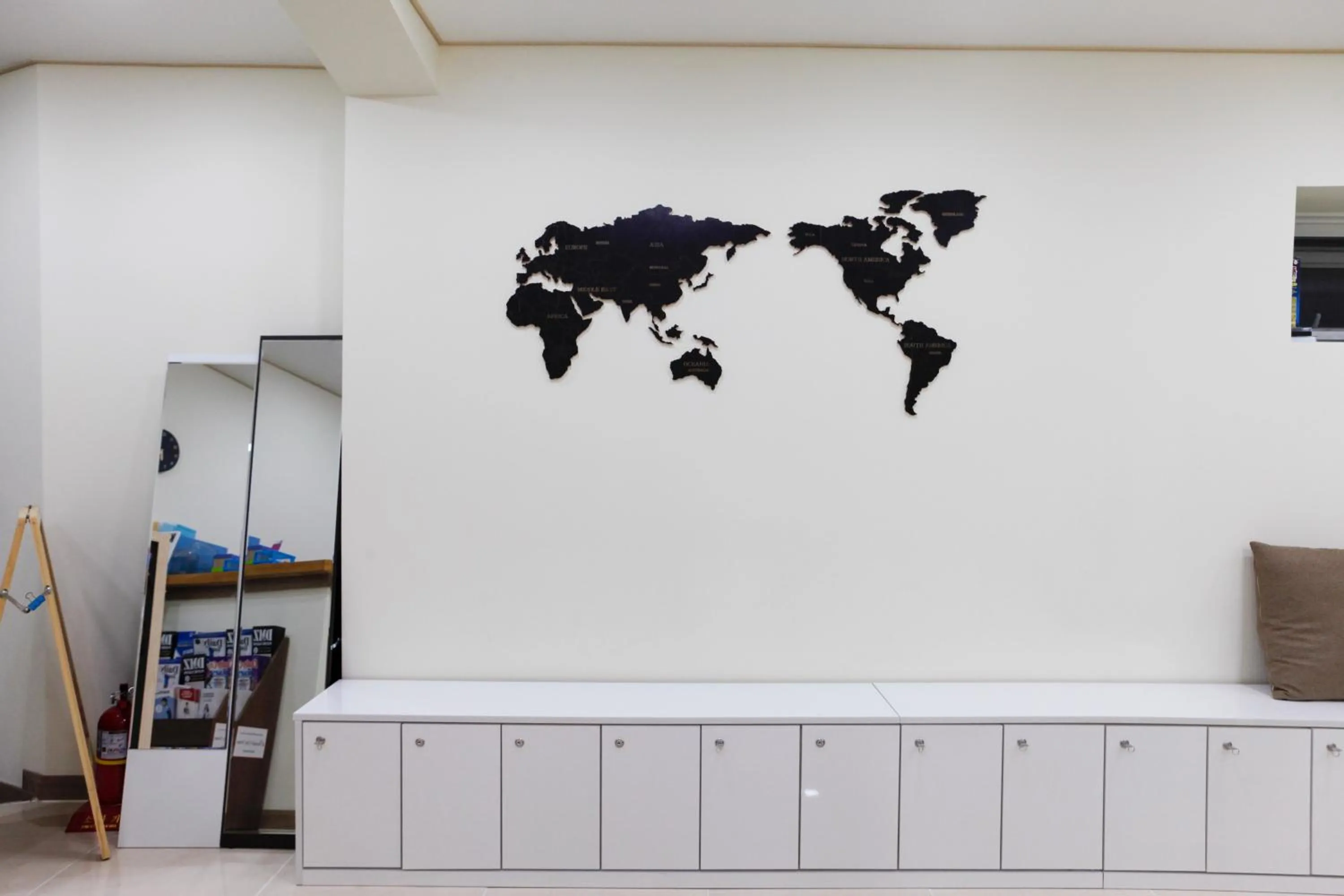 Living room in Namsan Gil House