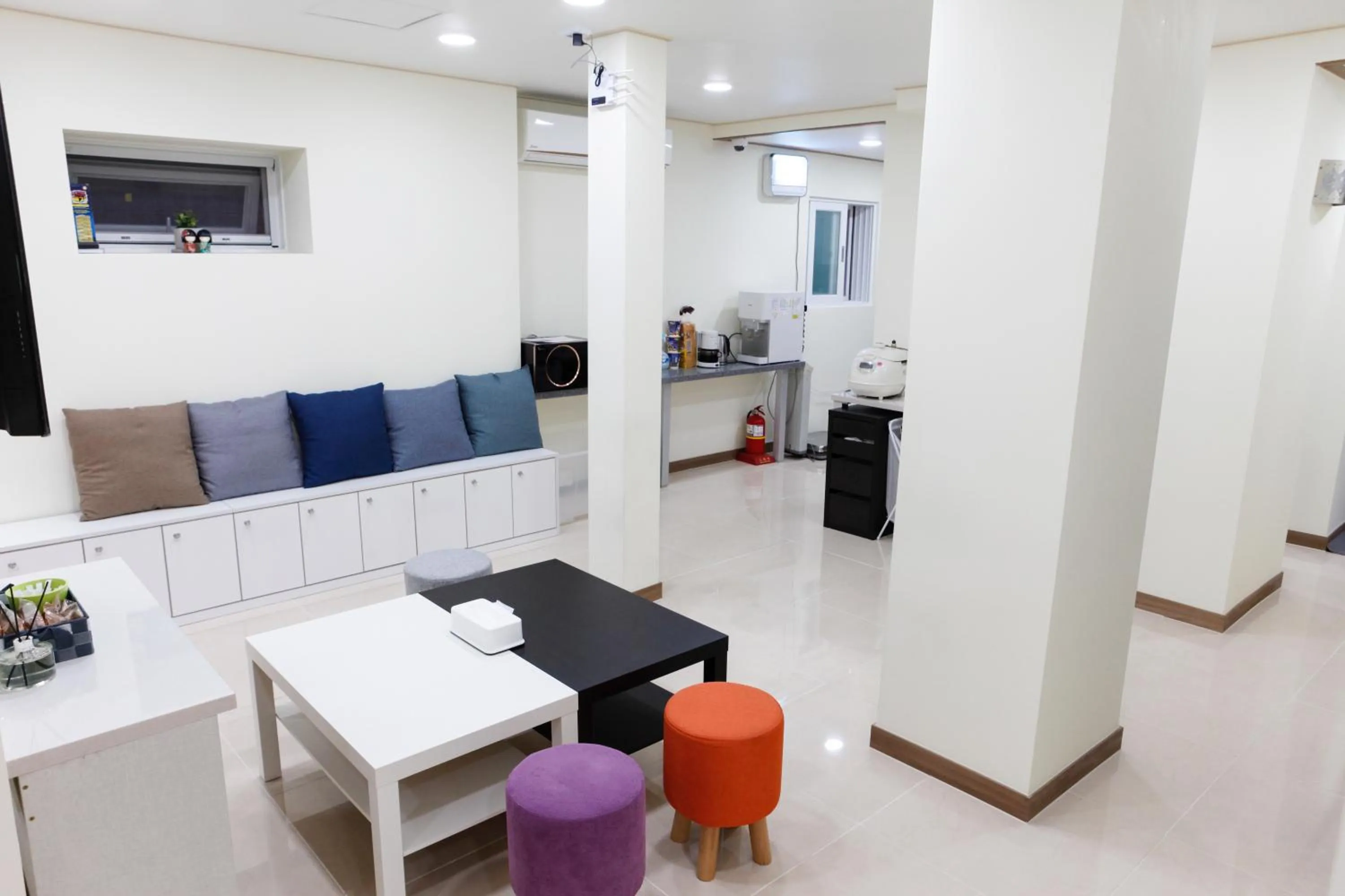 Living room in Namsan Gil House