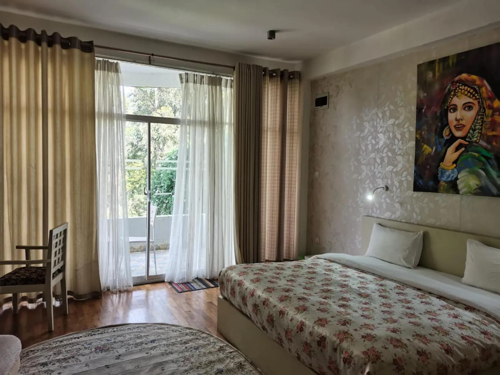 Bed in Panorama Green View Hotel Nuwara Eliya