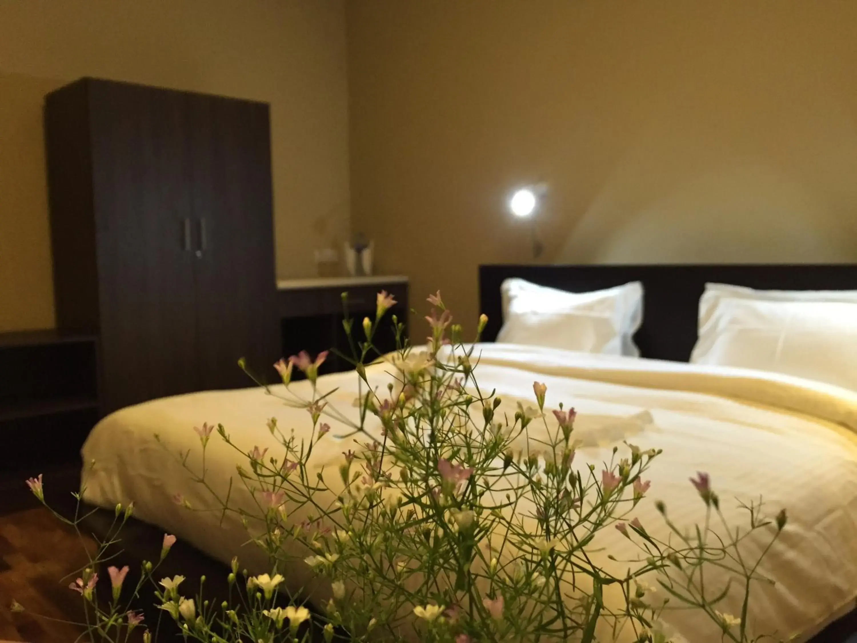 Bed in Panorama Green View Hotel Nuwara Eliya Bed in Panorama Green View Hotel Nuwara Eliya