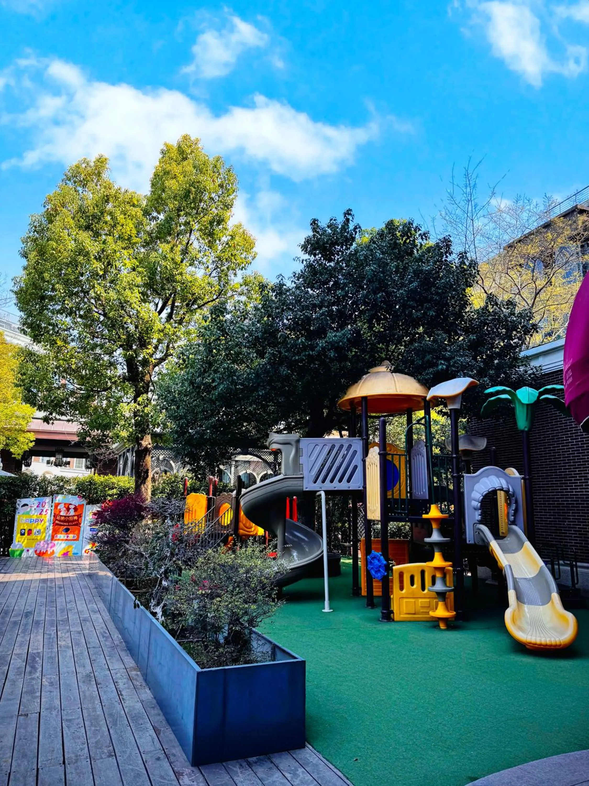 Children play ground in Royal Grace Hotel Optics Valley Wuhan