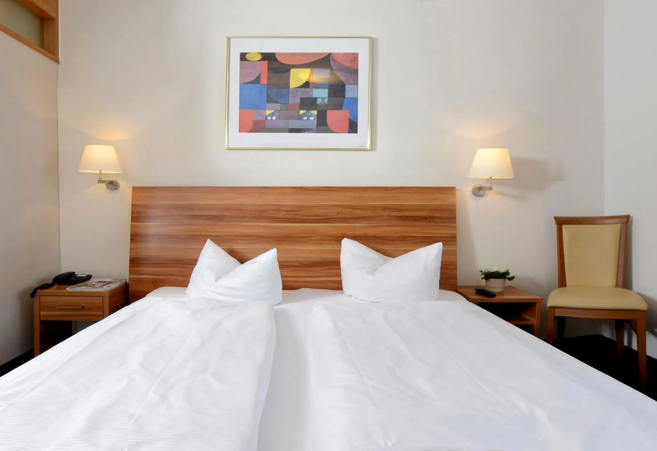 Bed in Hotel Bayerisch Meran