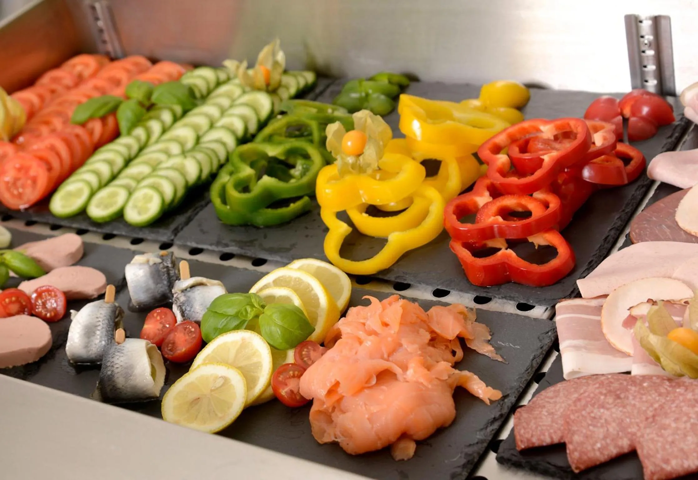 Buffet breakfast in Hotel Bayerisch Meran