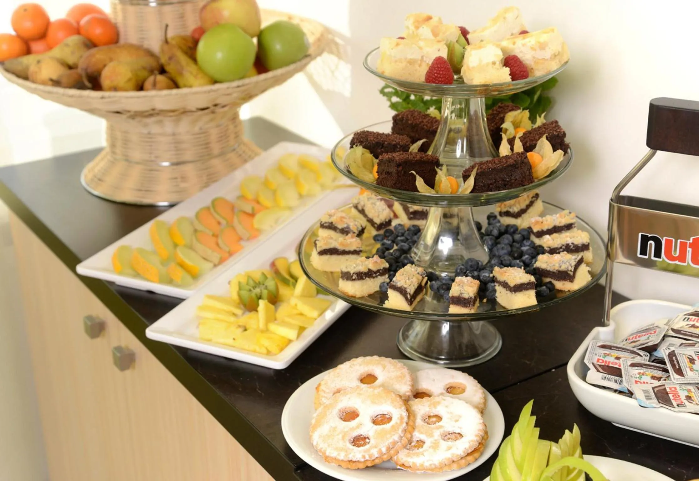 Buffet breakfast in Hotel Bayerisch Meran