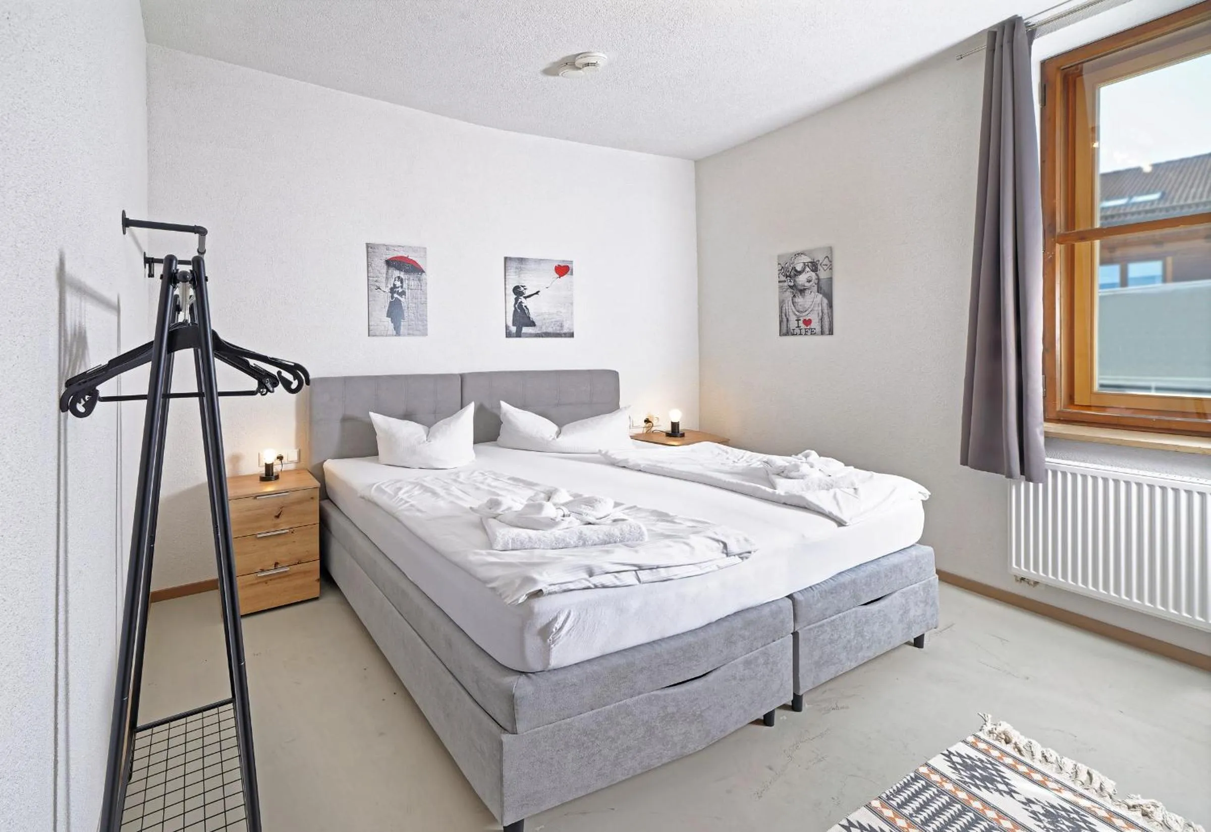 Bed in Hotel Bayerisch Meran