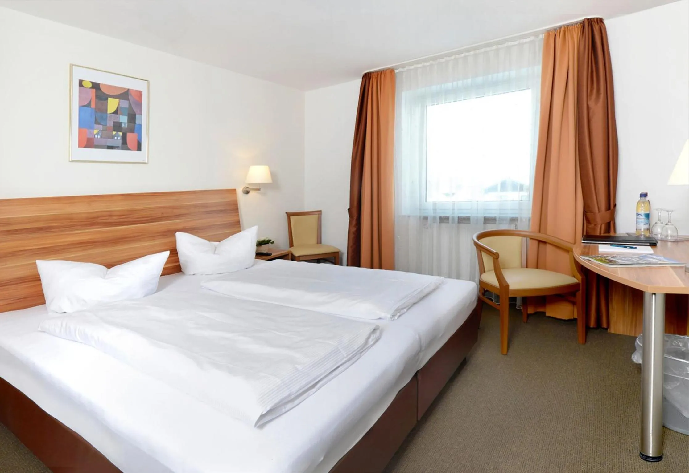 Photo of the whole room, Bed in Hotel Bayerisch Meran