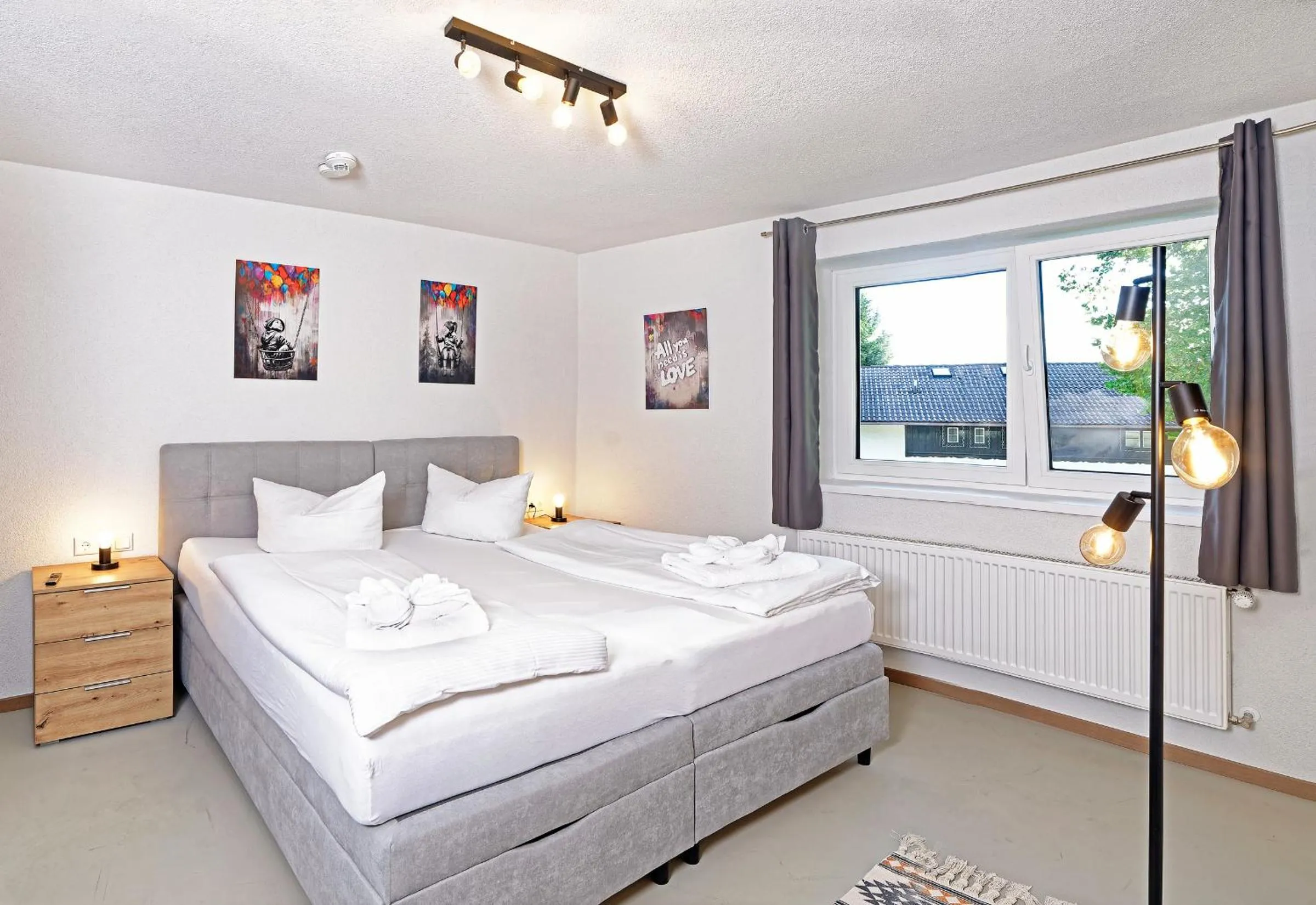 Bed in Hotel Bayerisch Meran