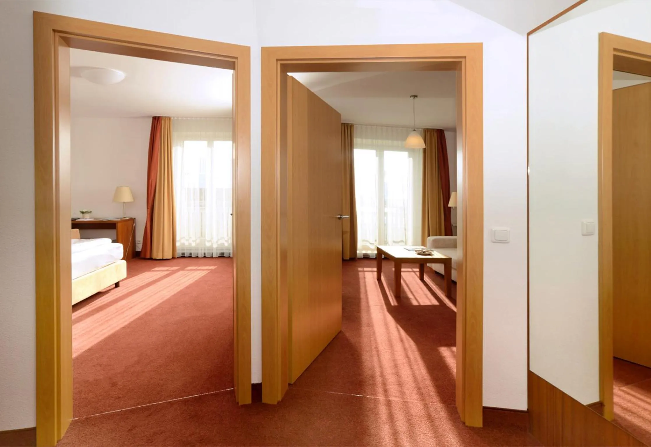 Bed in Hotel Bayerisch Meran