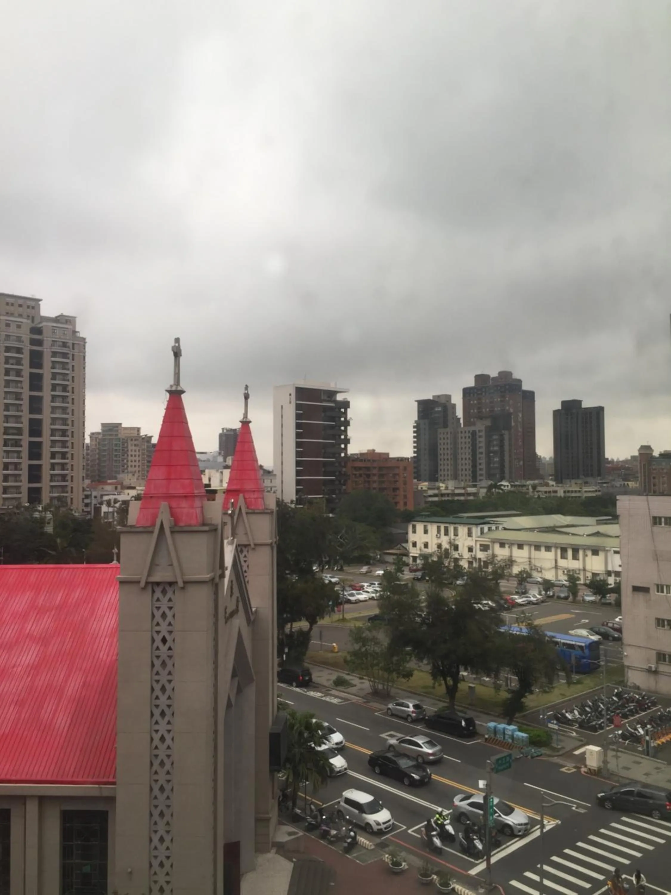 City view in Berkeley Business Hotel Zhongzheng