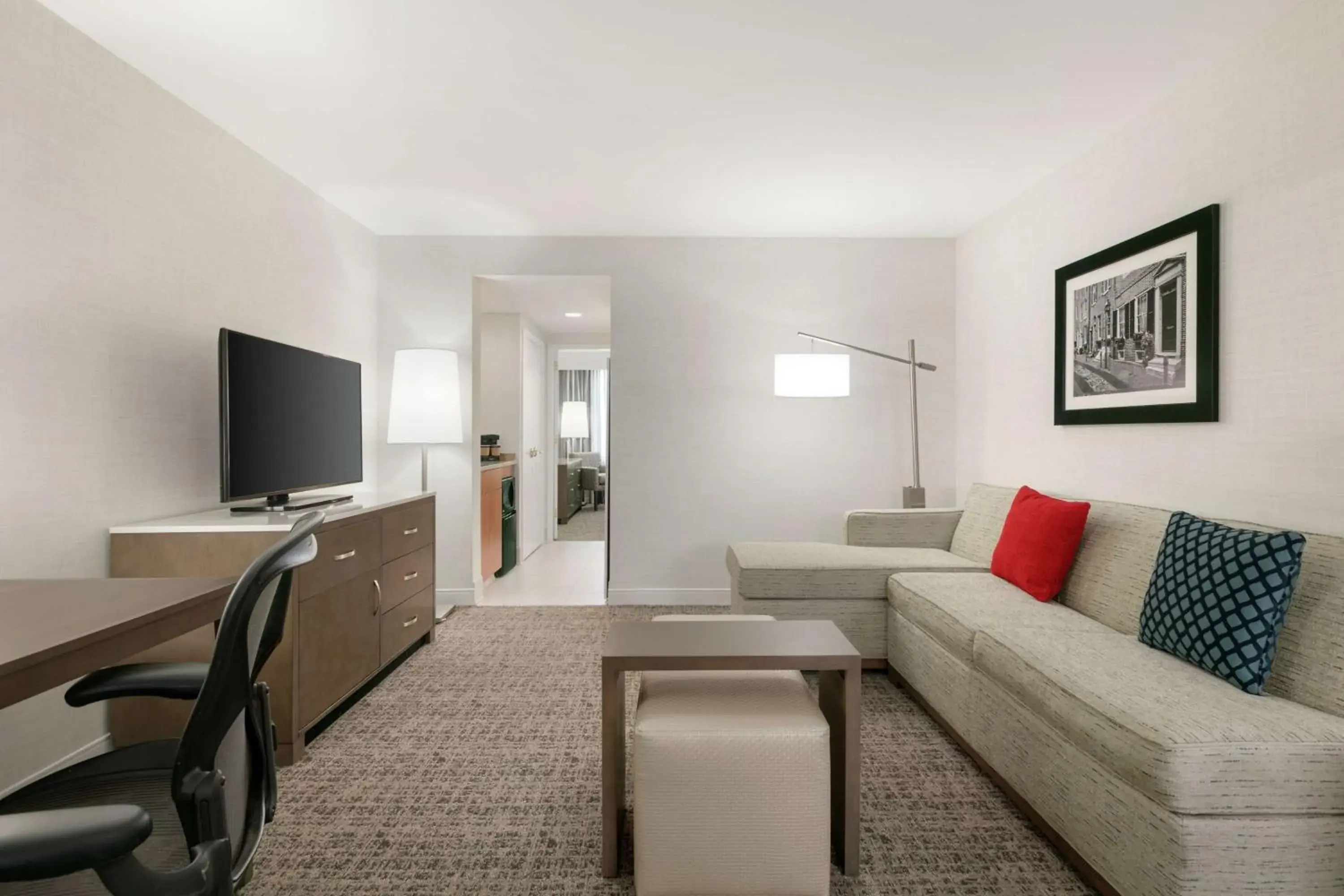 Bedroom in Embassy Suites by Hilton Philadelphia Valley Forge Bedroom in Embassy Suites by Hilton Philadelphia Valley Forge