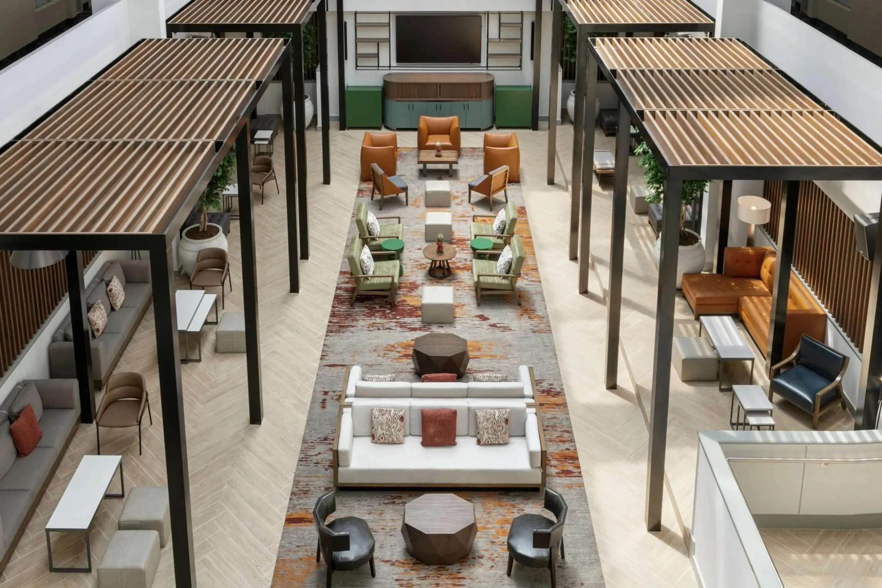 Lobby or reception in Embassy Suites by Hilton Philadelphia Valley Forge Lobby or reception in Embassy Suites by Hilton Philadelphia Valley Forge