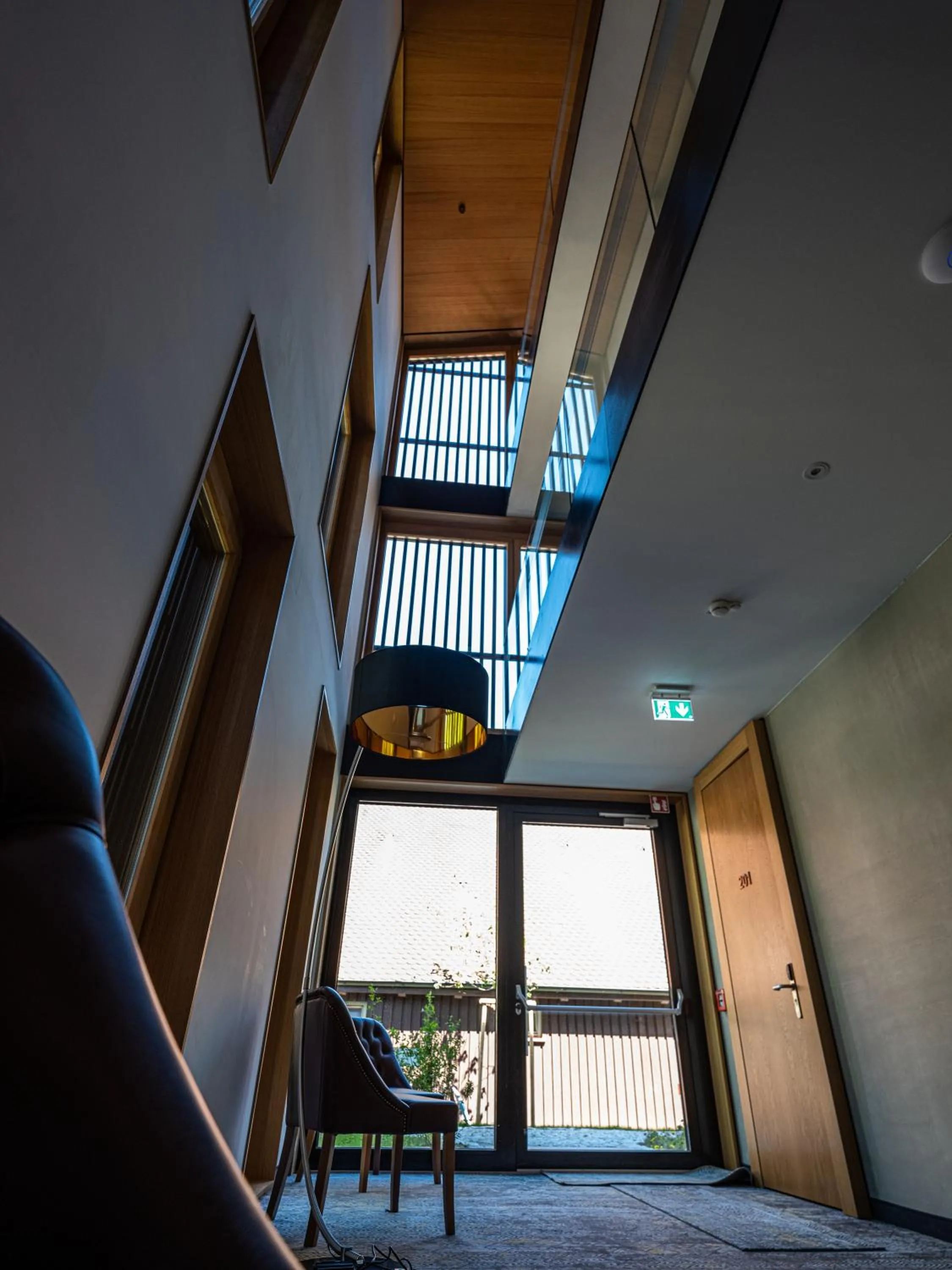 Facade/entrance in Waldhaus Jakob