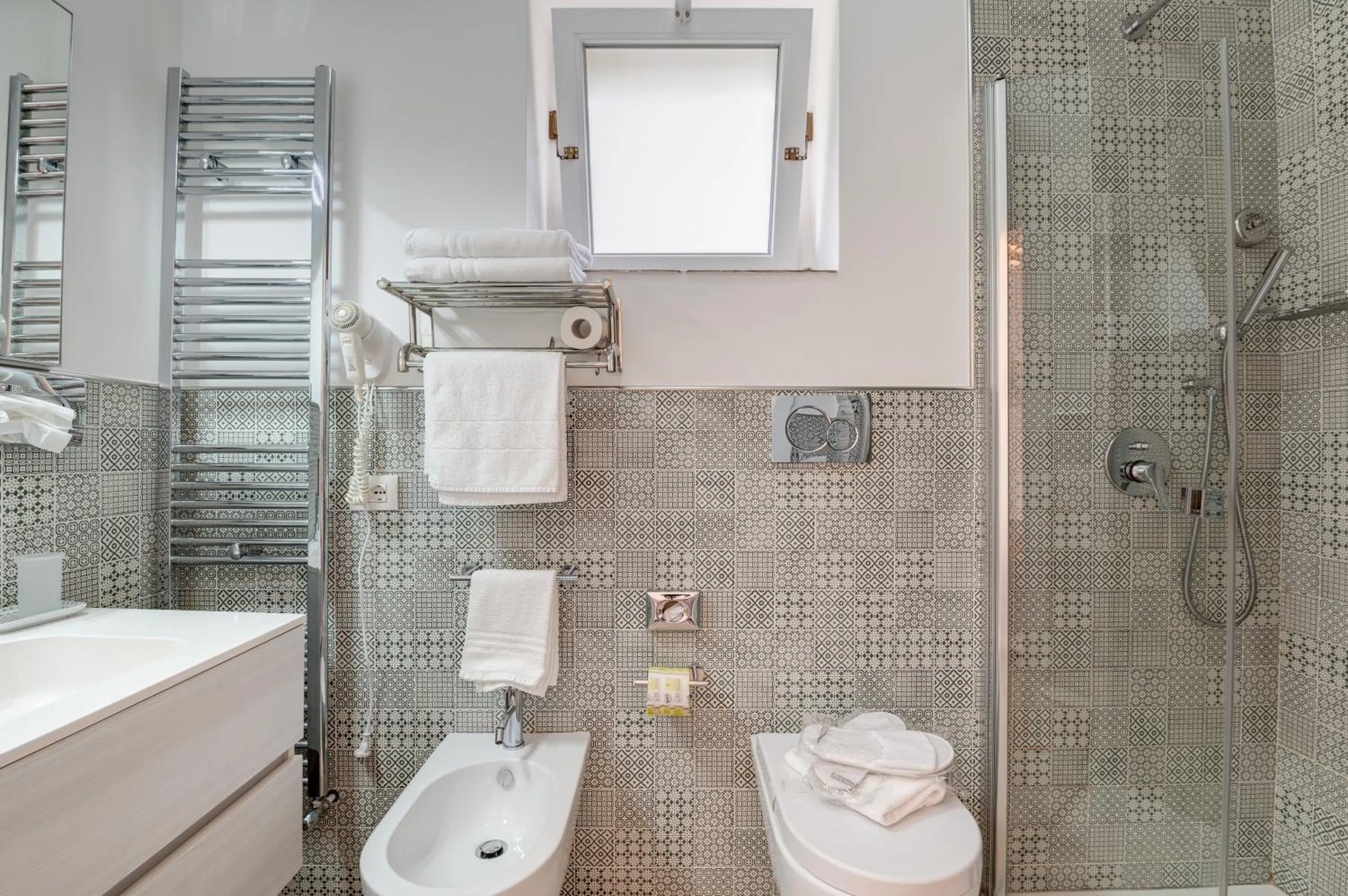 Shower in La Terrazza Sulla Rupe Relais