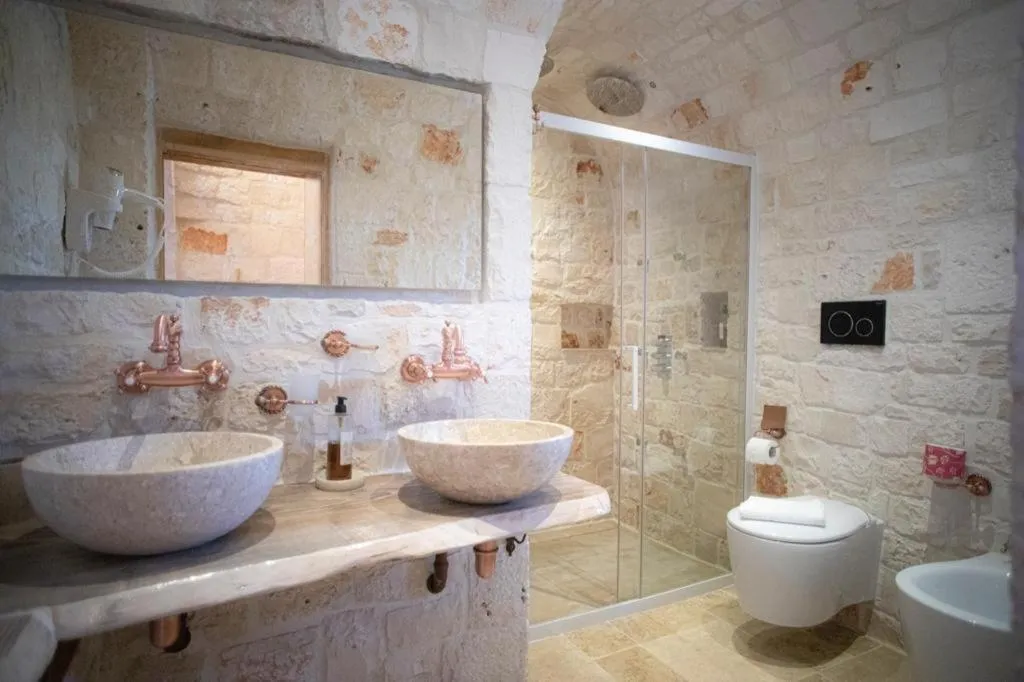 Bathroom in La Terrazza Sulla Rupe Relais