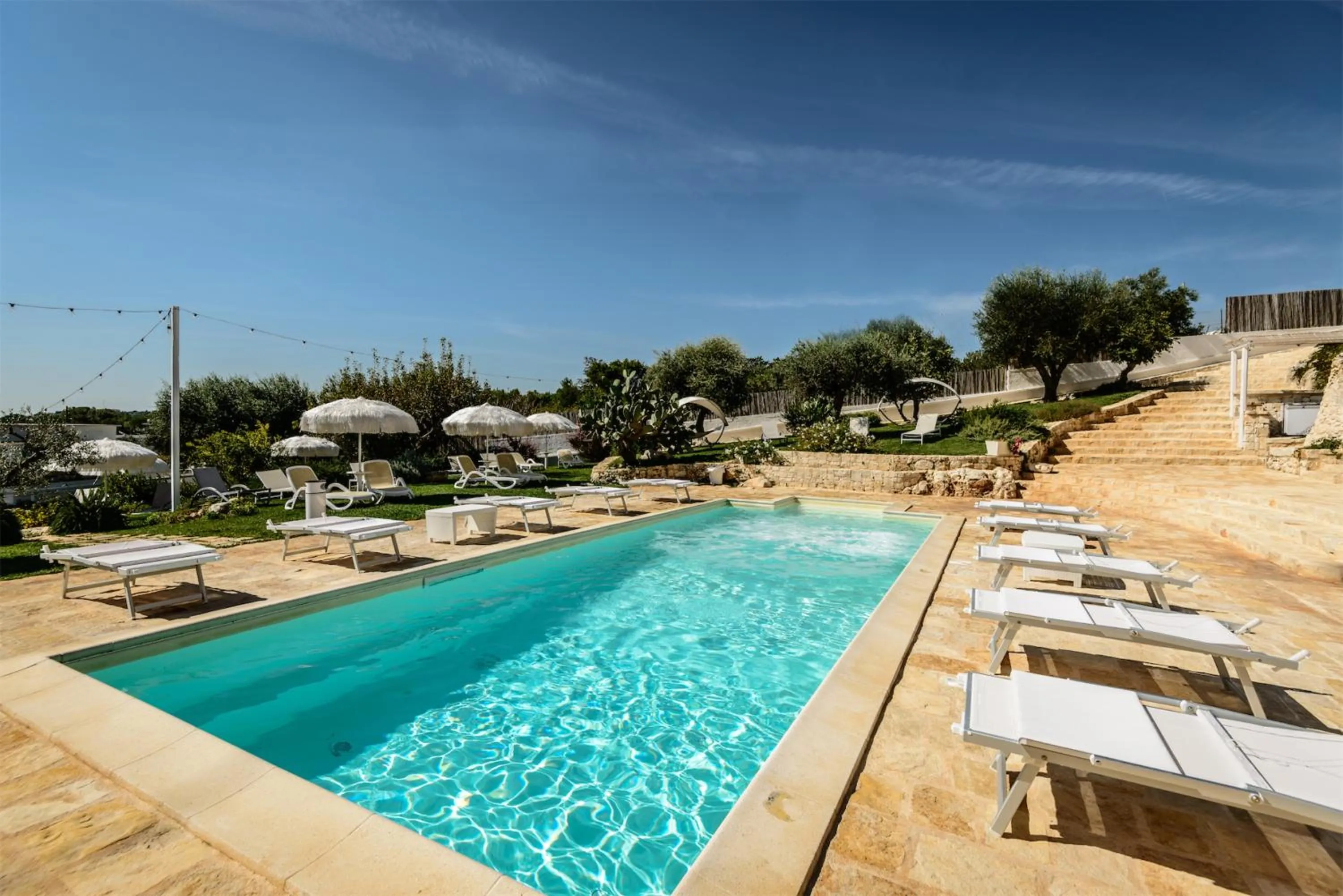 Pool view in La Terrazza Sulla Rupe Relais
