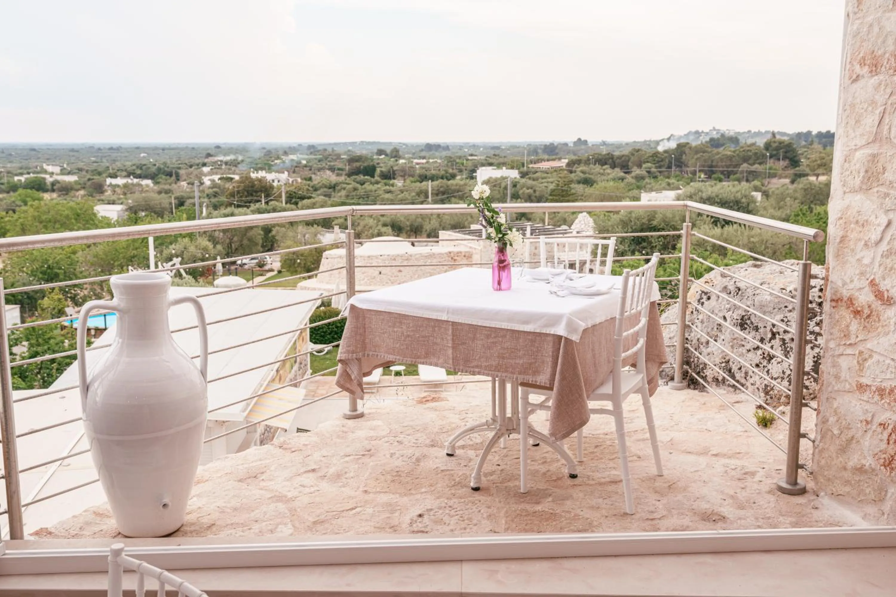 Bird's eye view in La Terrazza Sulla Rupe Relais