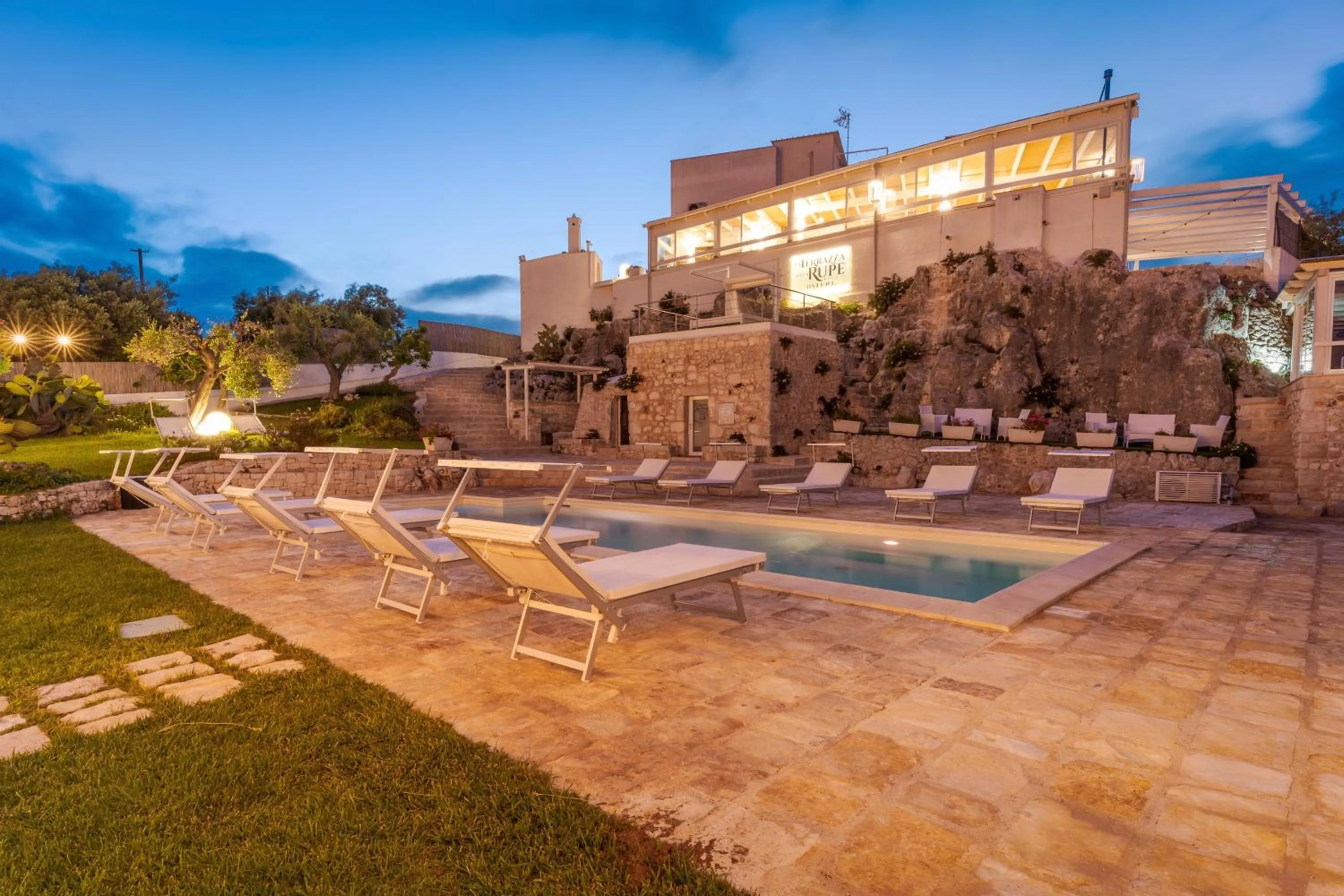 Property building in La Terrazza Sulla Rupe Relais