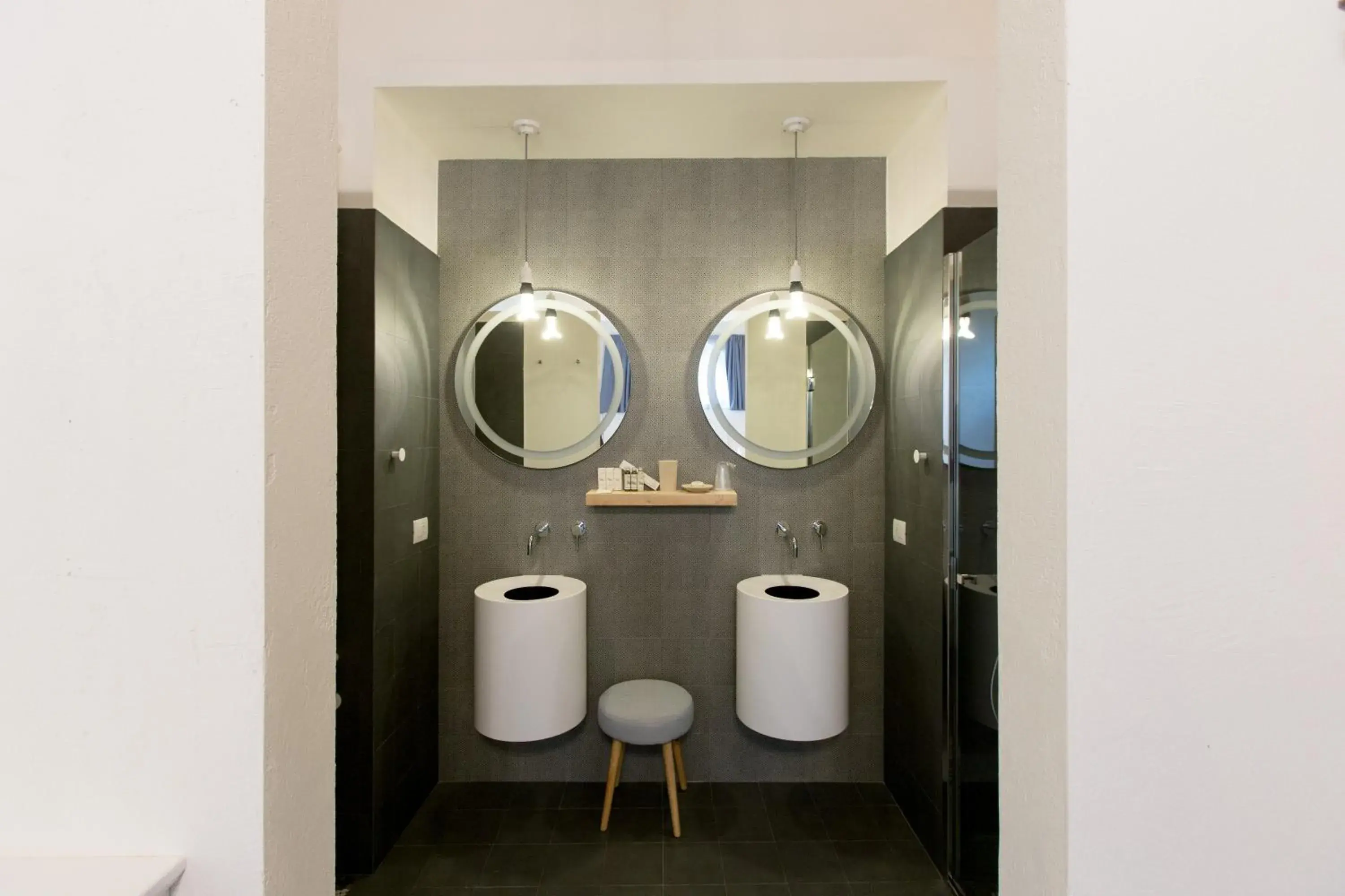 Bathroom in Vinilia Wine Resort Bathroom in Vinilia Wine Resort