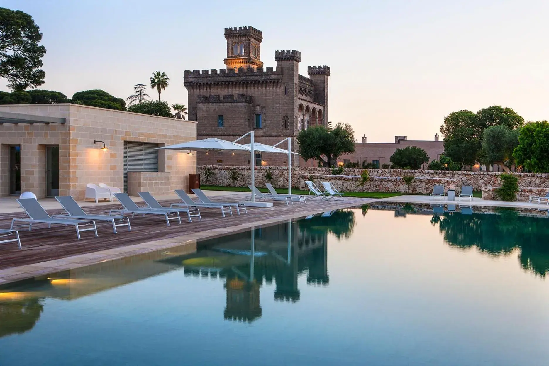 Swimming pool in Vinilia Wine Resort Swimming pool in Vinilia Wine Resort