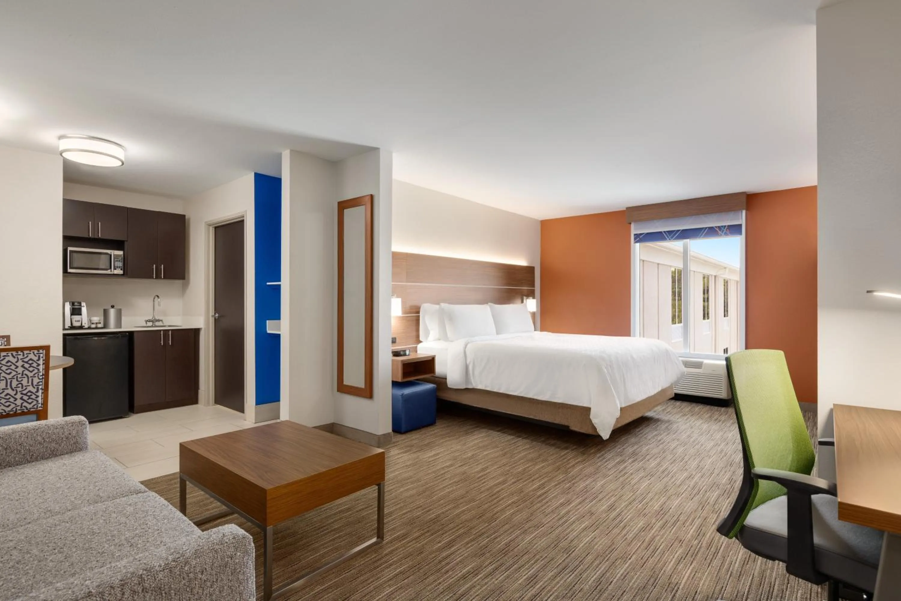 Photo of the whole room, Bed in Holiday Inn Express Hotel & Suites Auburn - University Area by IHG