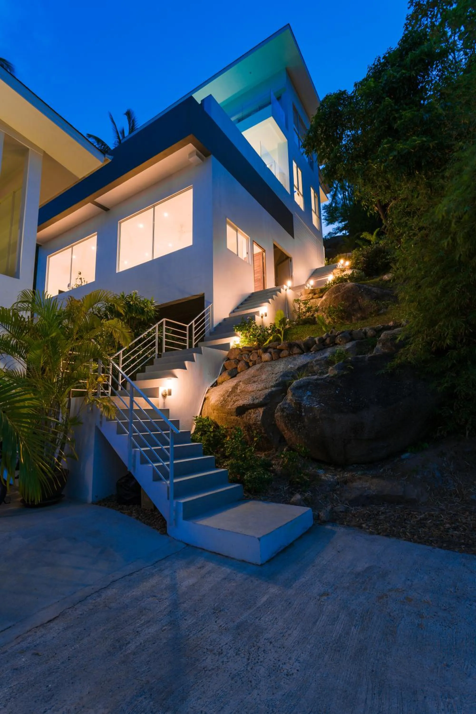 Facade/entrance in Villa Melo