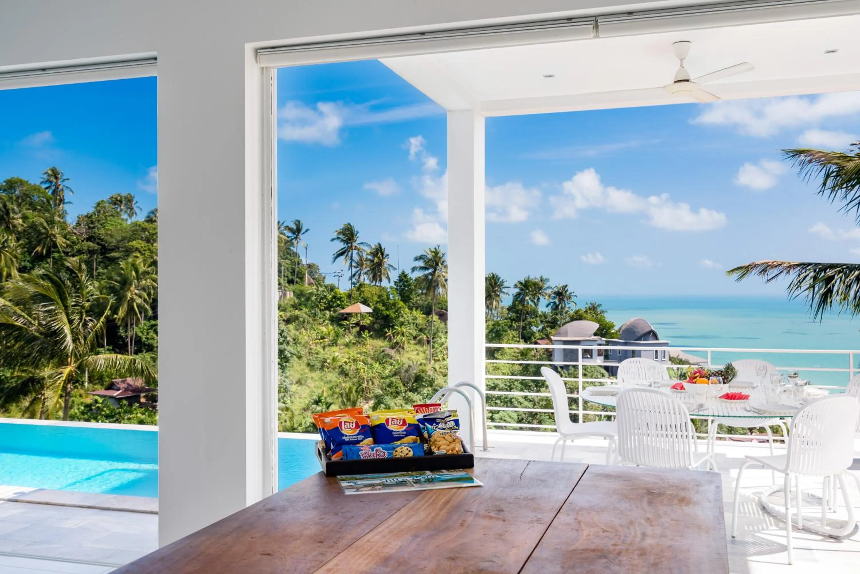 Kitchen or kitchenette in Villa Melo