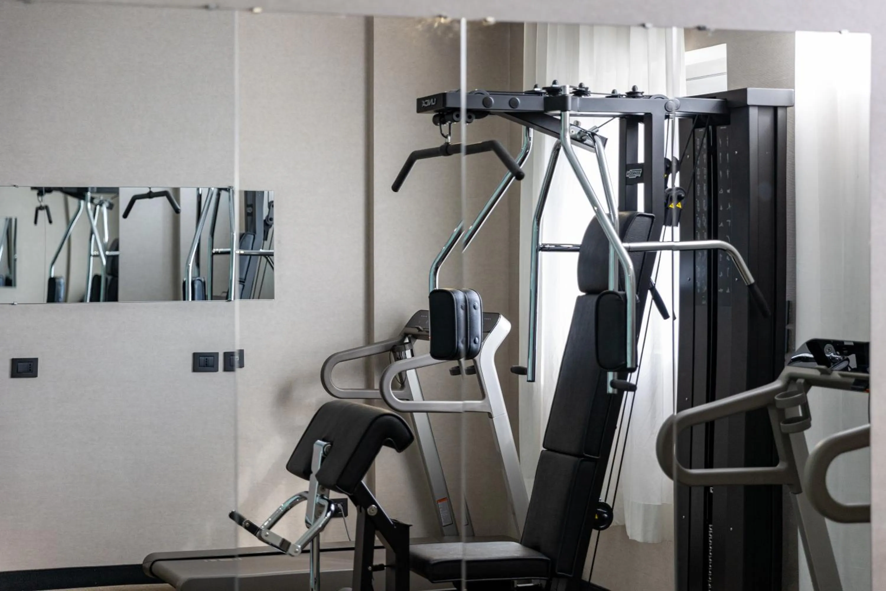 Fitness centre/facilities in H2C Hotel Milanofiori