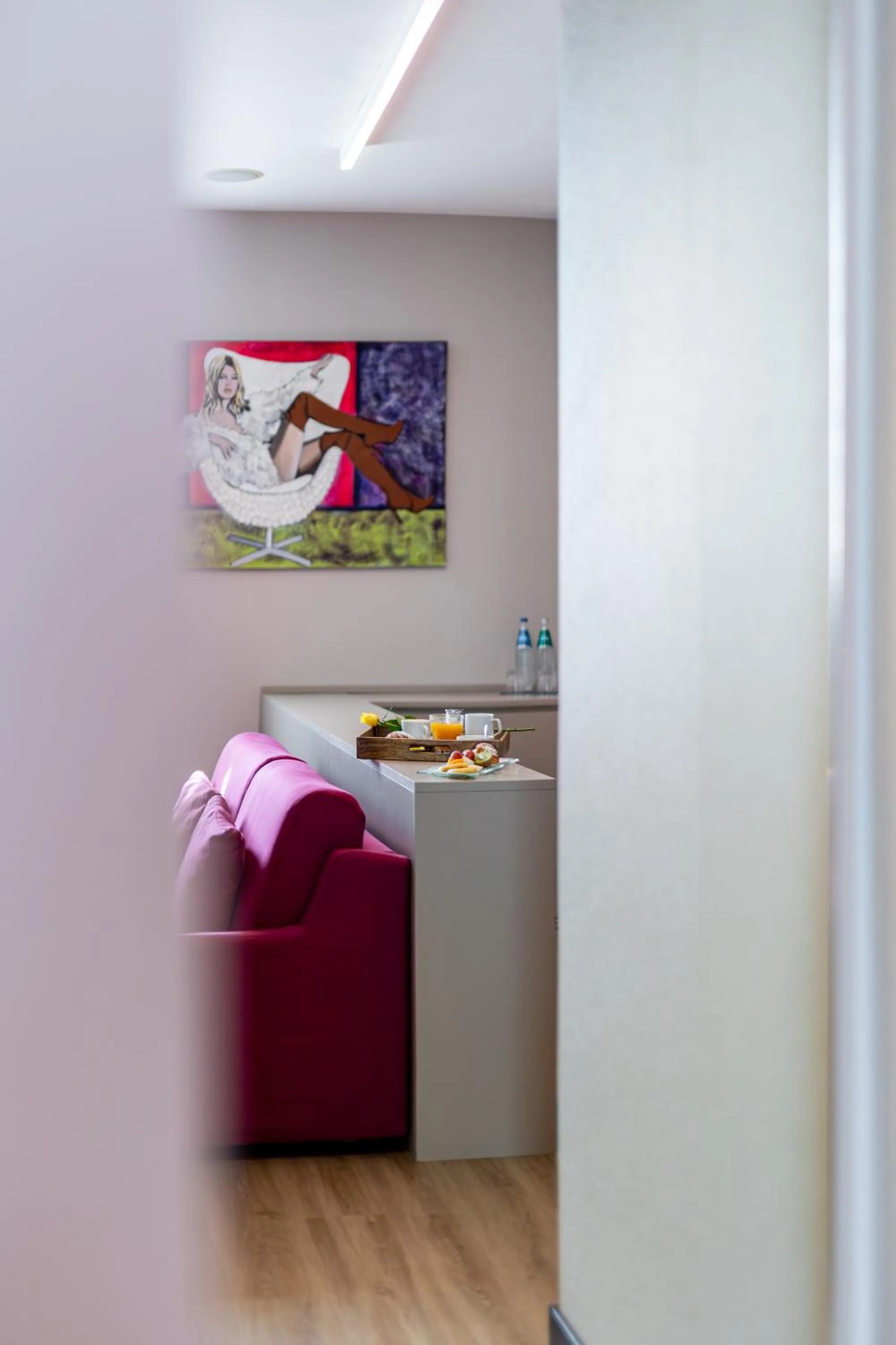 Bed in H2C Hotel Milanofiori