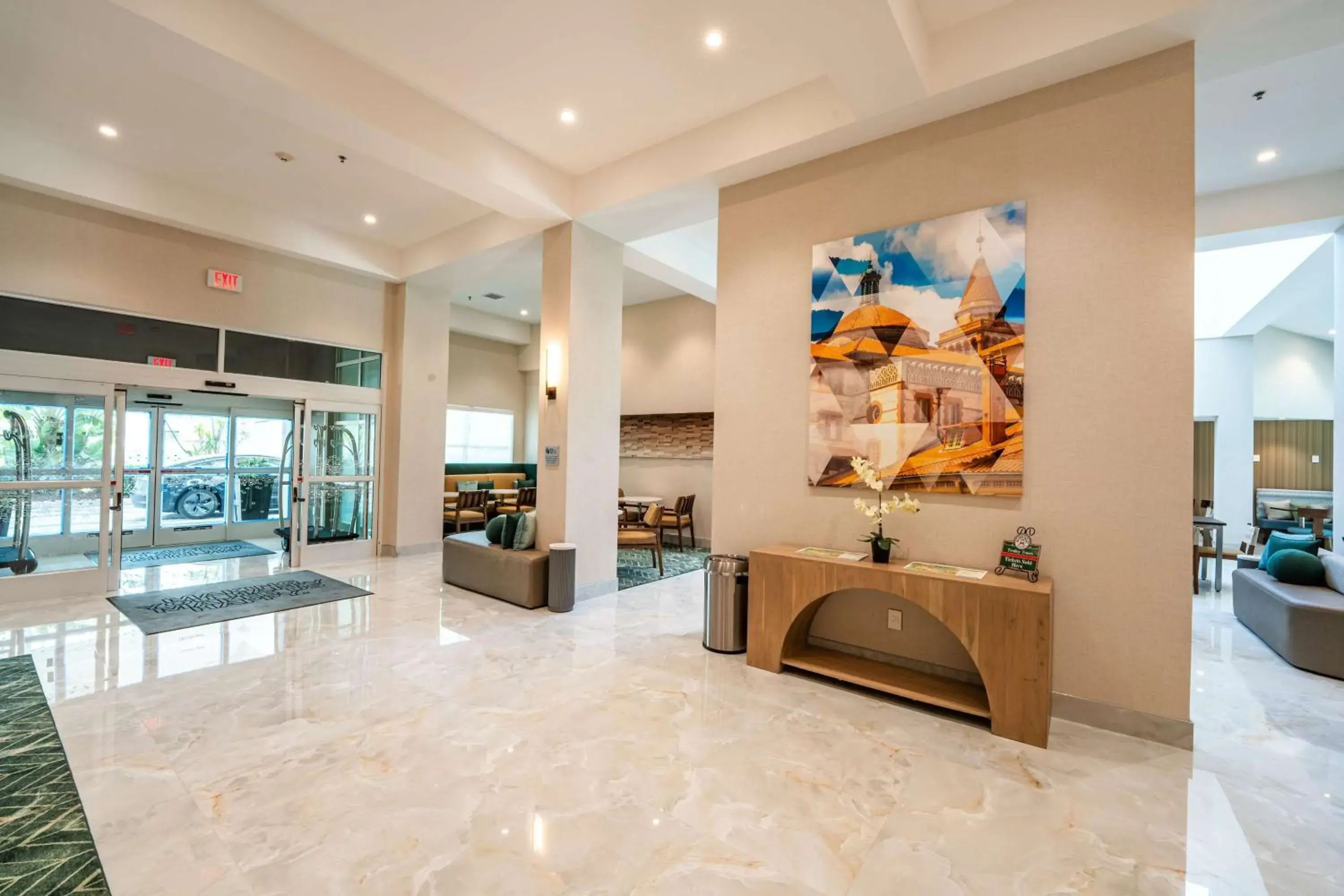 Lobby or reception in Hampton Inn St Augustine Downtown Historic Distric Lobby or reception in Hampton Inn St Augustine Downtown Historic Distric