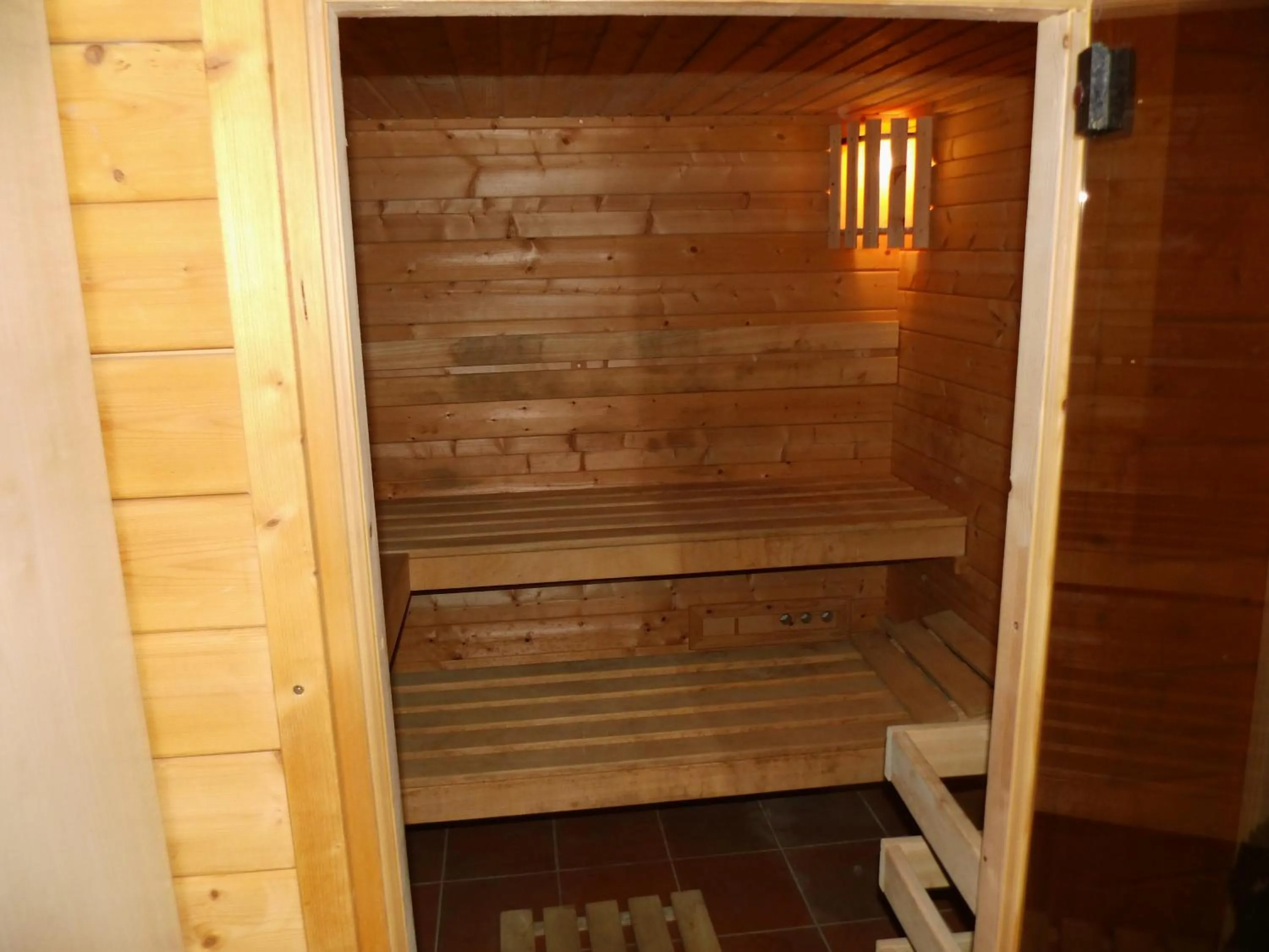 Sauna in Villa Bomberg