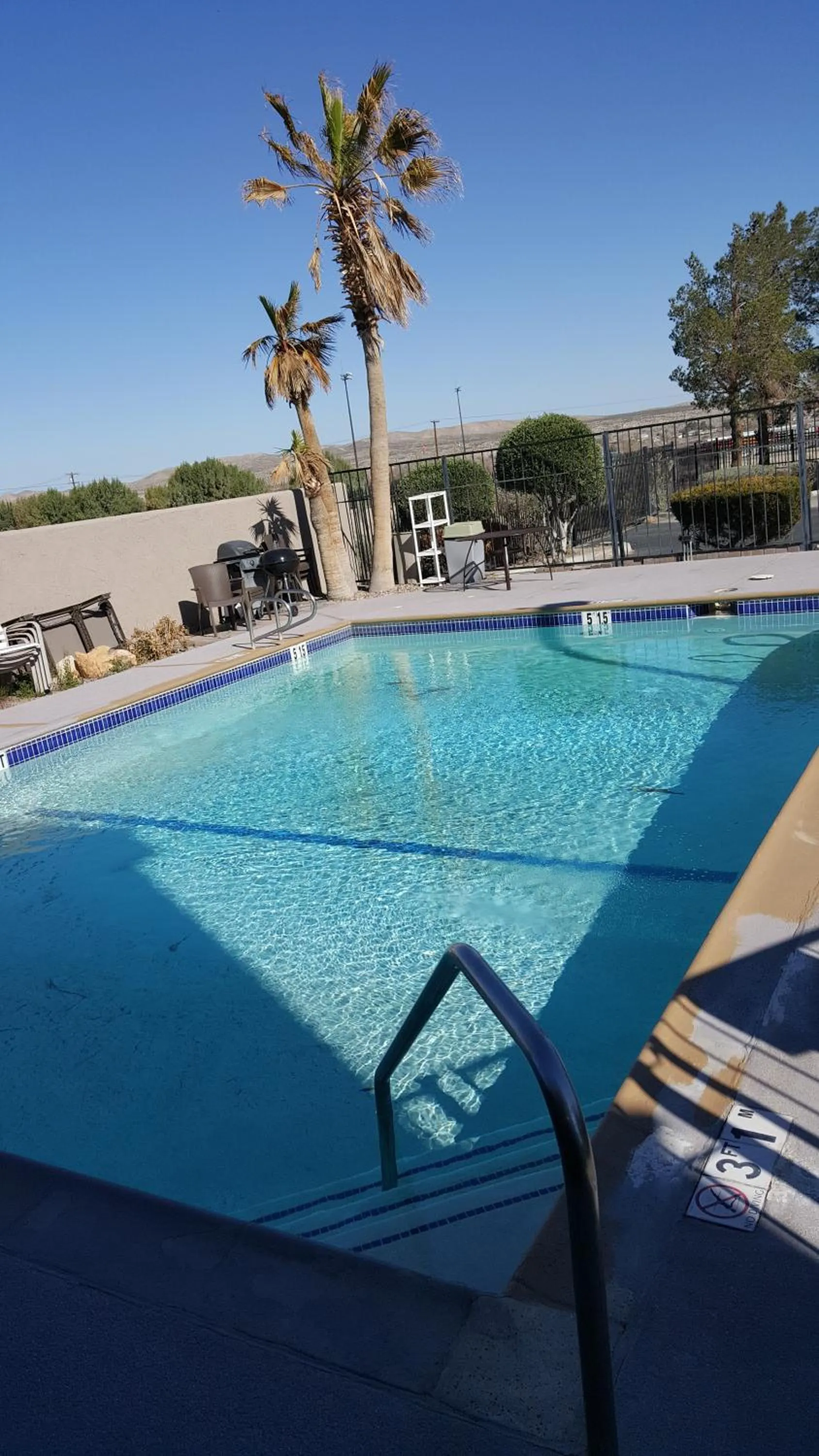 Pool view in Baymont by Wyndham Barstow Historic Route 66