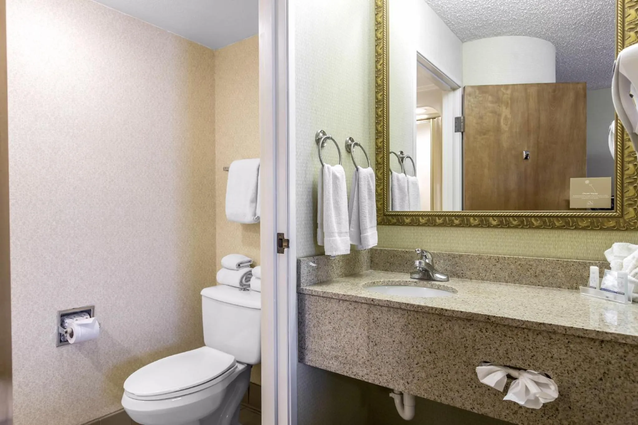 Bathroom in Baymont by Wyndham Barstow Historic Route 66