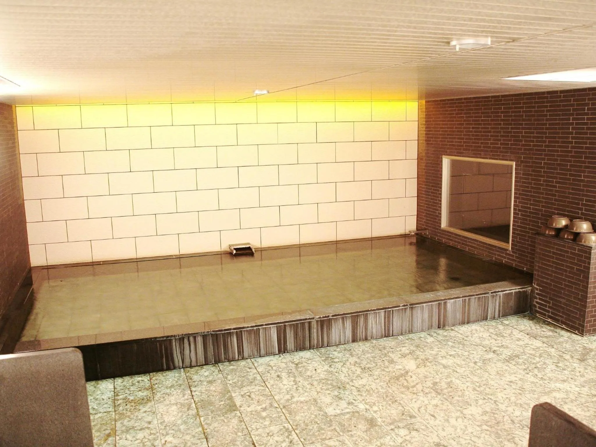 Hot Spring Bath in Hotel New Tanaka