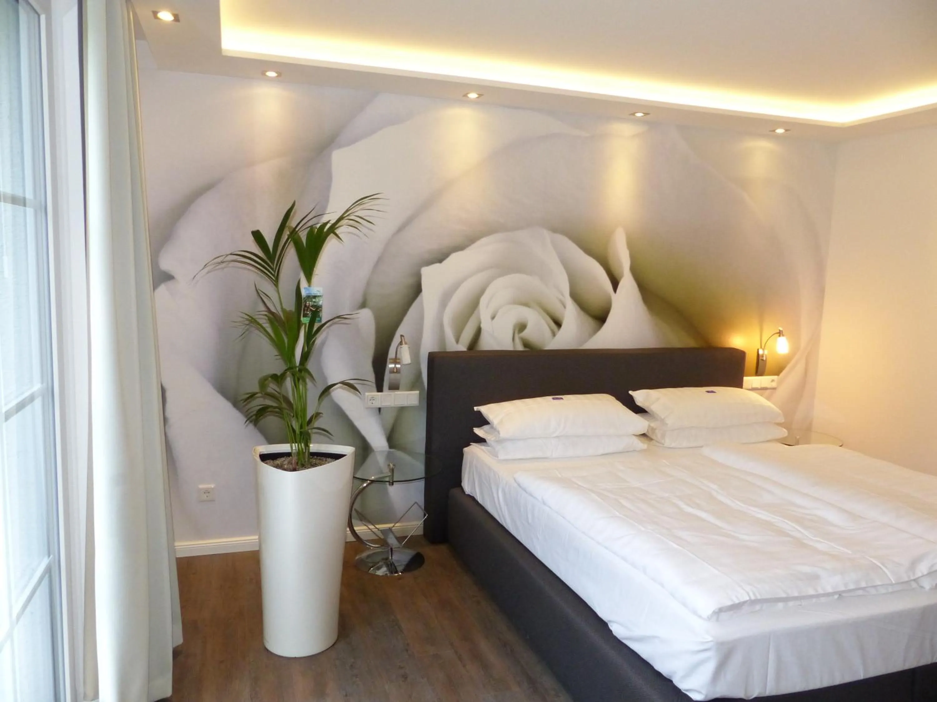 Photo of the whole room, Bed in Landhaus Wörpedorf