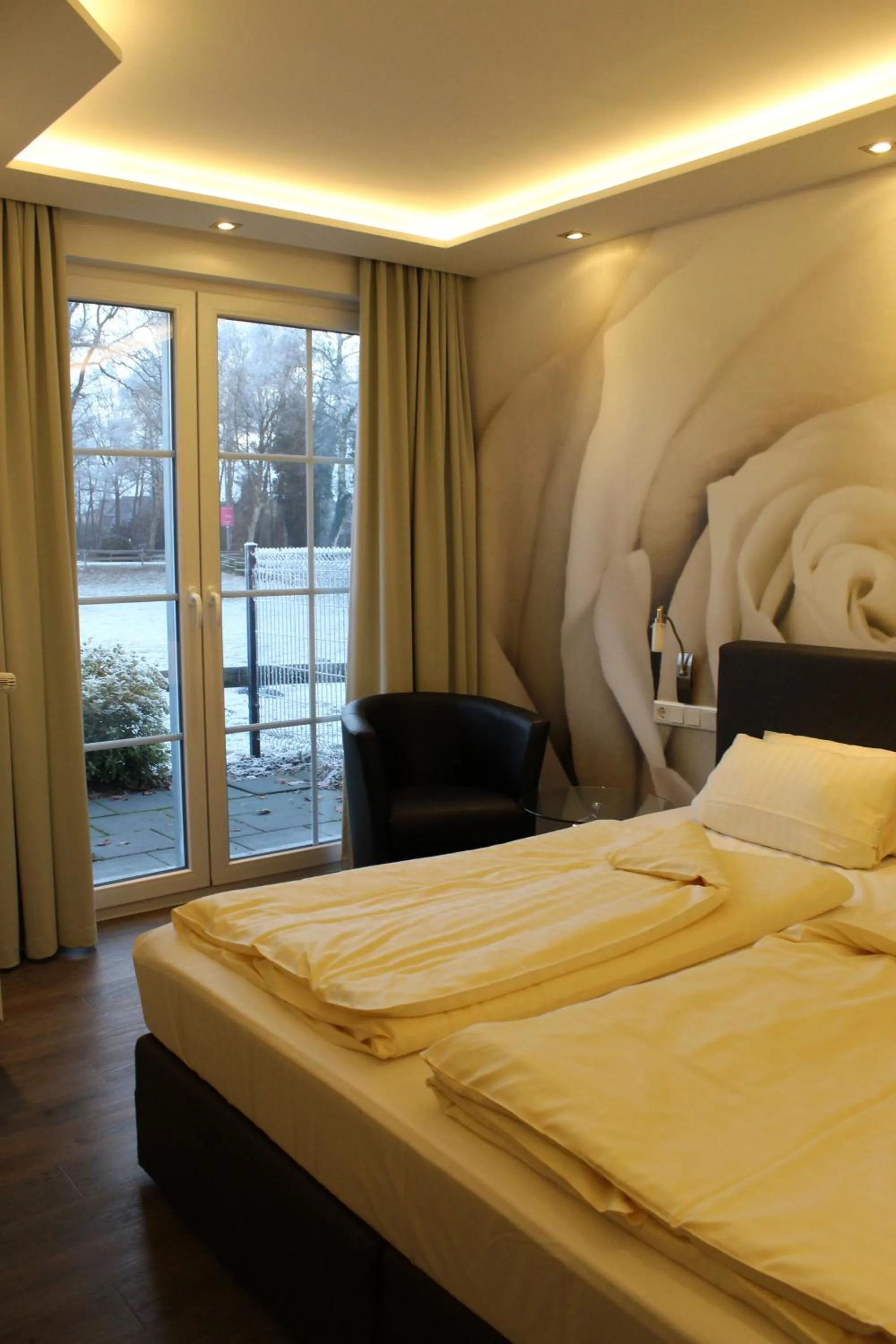 Photo of the whole room, Bed in Landhaus Wörpedorf